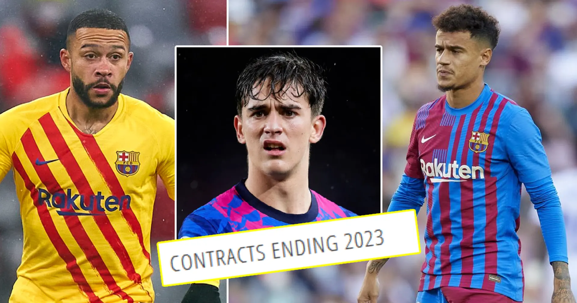 4 jugadores que son libres para dejar el Camp Nou en un año: resumen de contratos del Barça