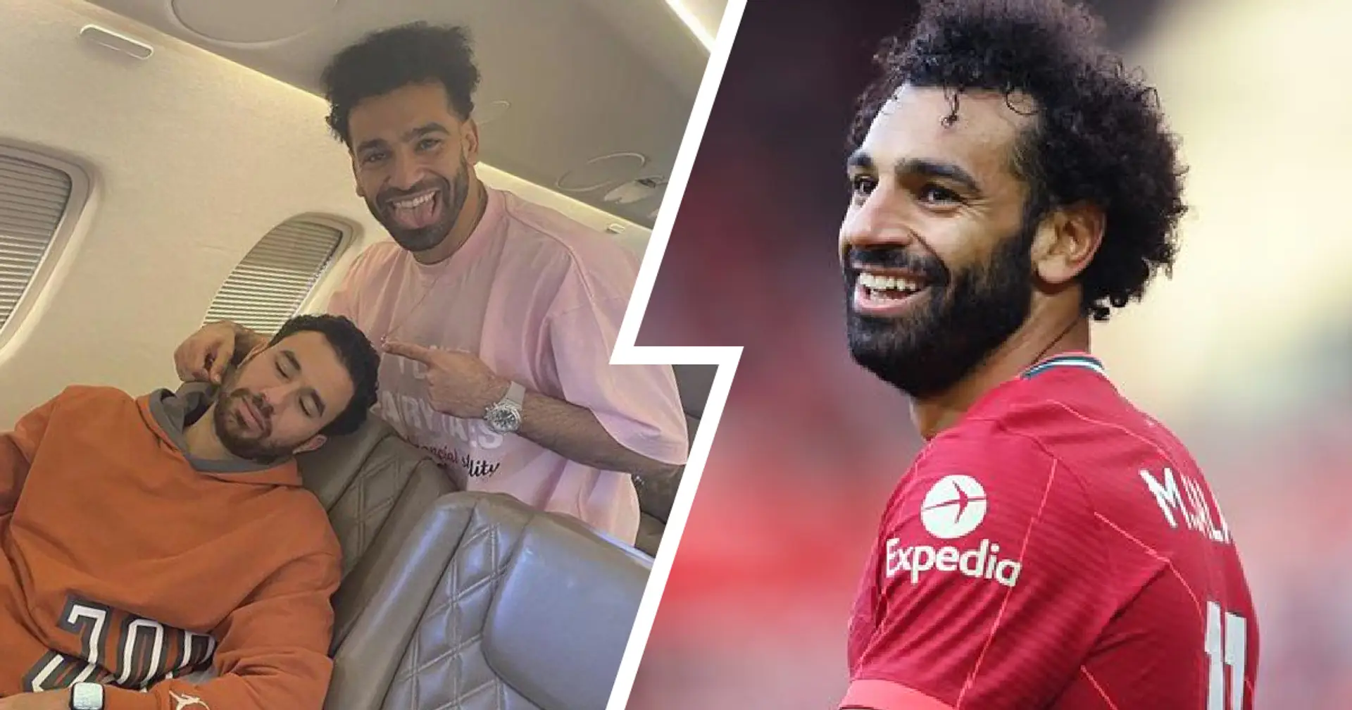 Salah shares hilarious pic as he flies out for AFCON