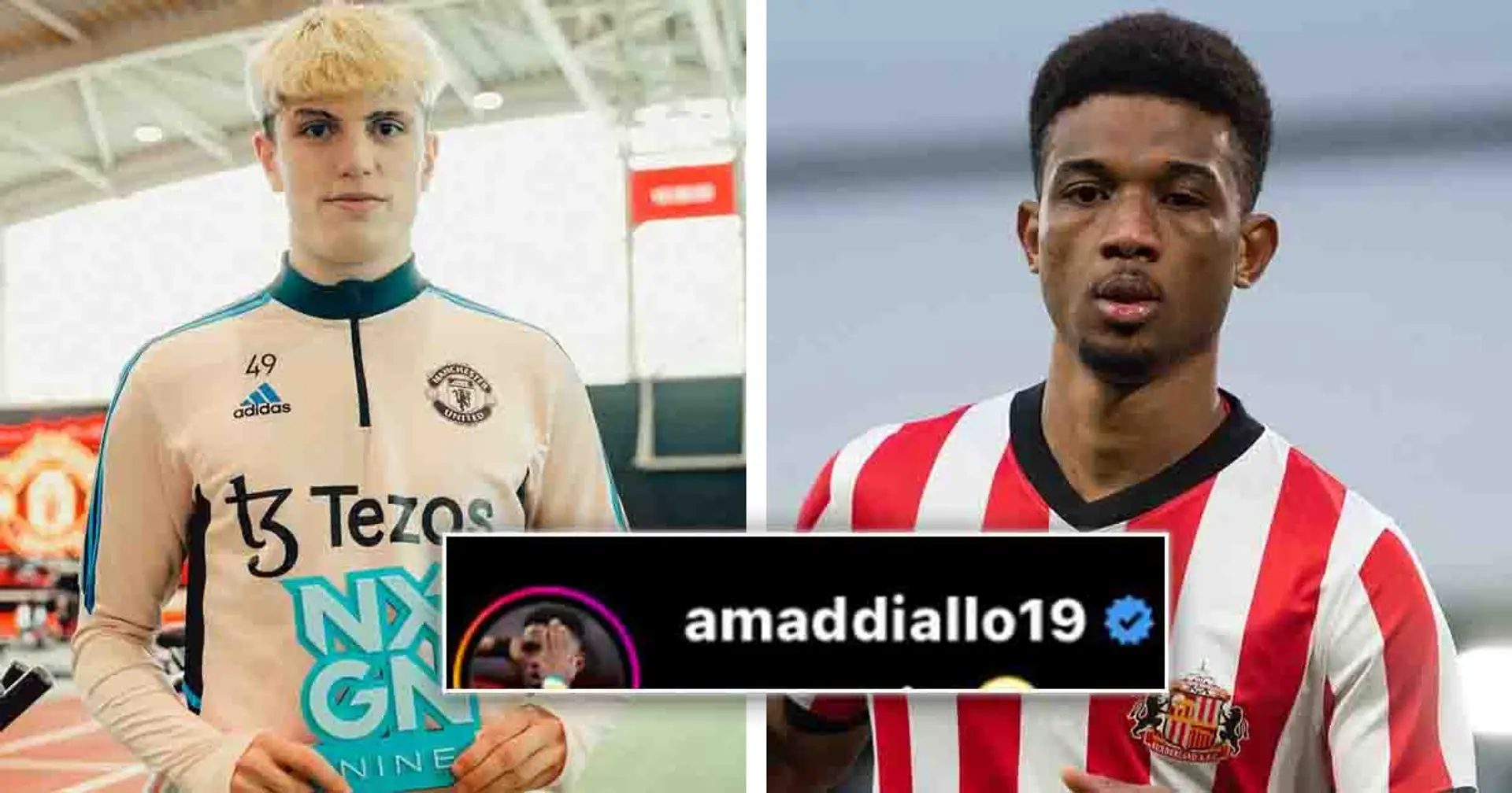 Amad Diallo shares sweet bromance with Garnacho in Instagram giveaway event