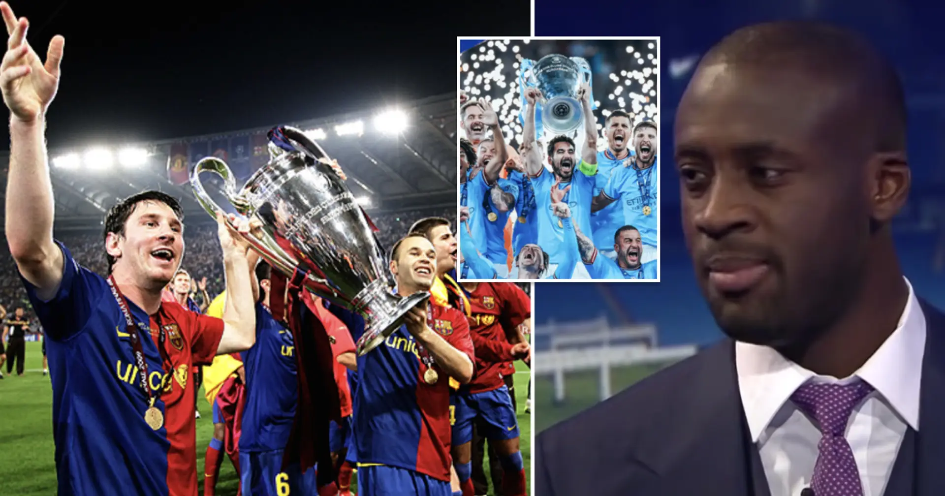 Yaya Toure picks stronger side between Barca 2009 and Man City 2023