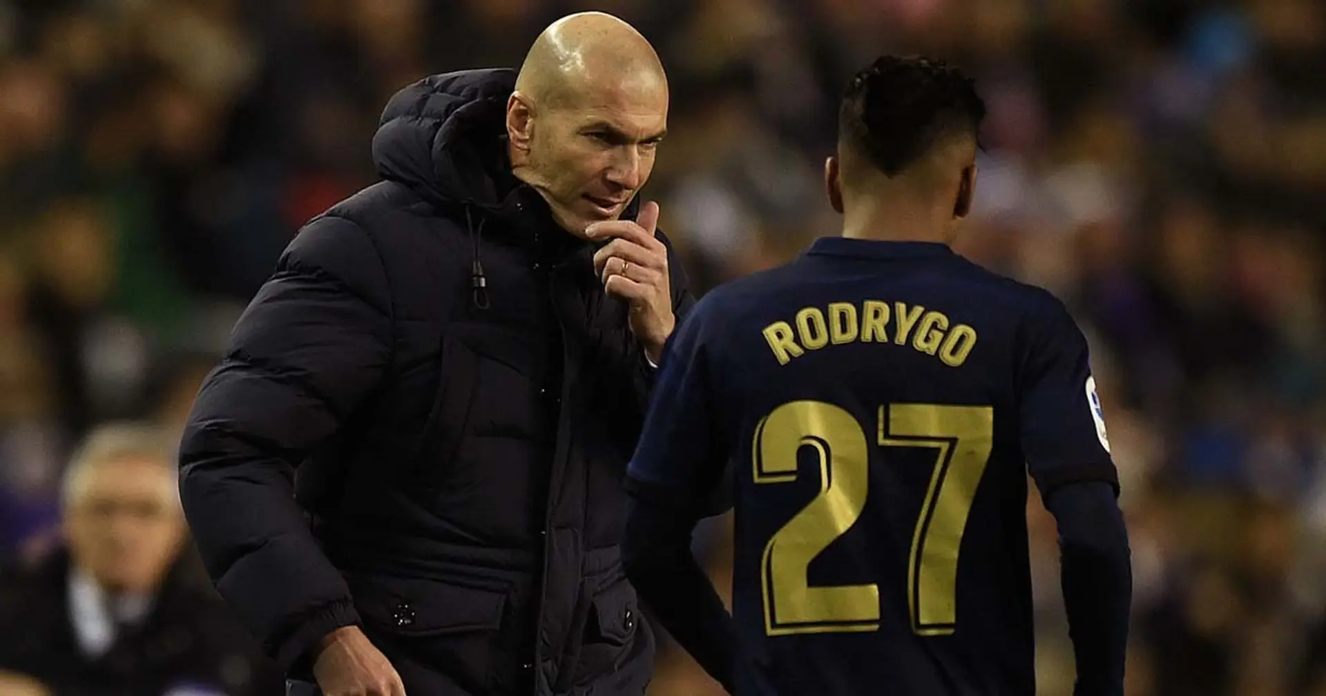 Rodrygo, sentenciado por Zidane