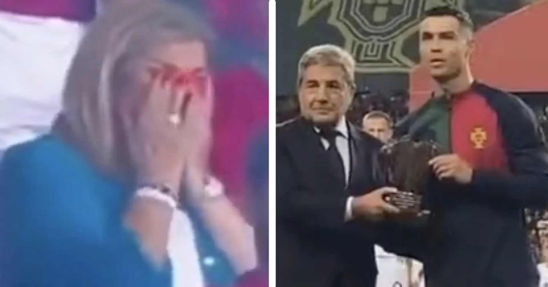 SPOTTED: Cristiano Ronaldo mother's touching reaction to her son's historic record
