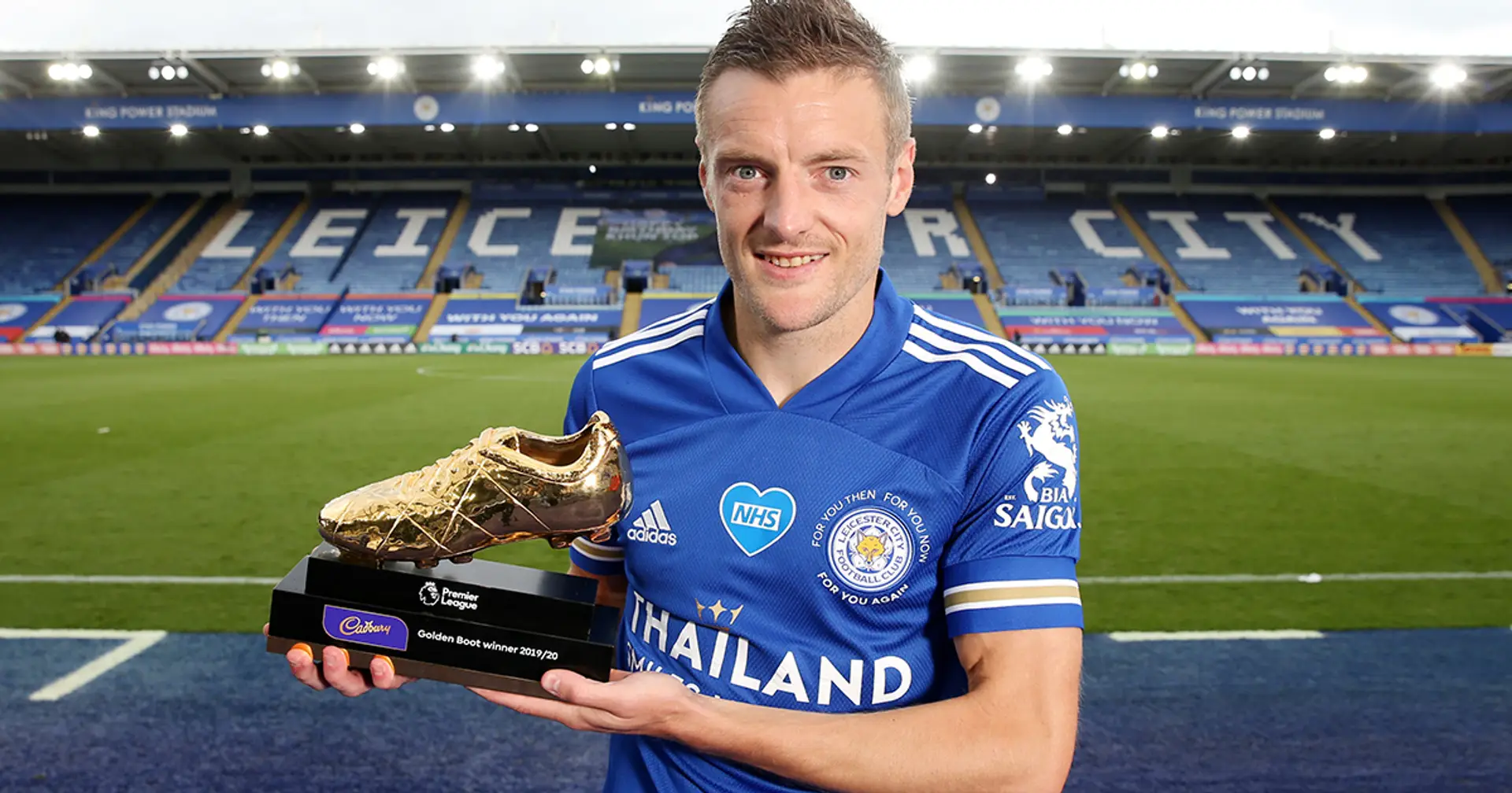 OFFICIAL: Leicester City captain Jamie Vardy wins first EPL Golden Boot ever