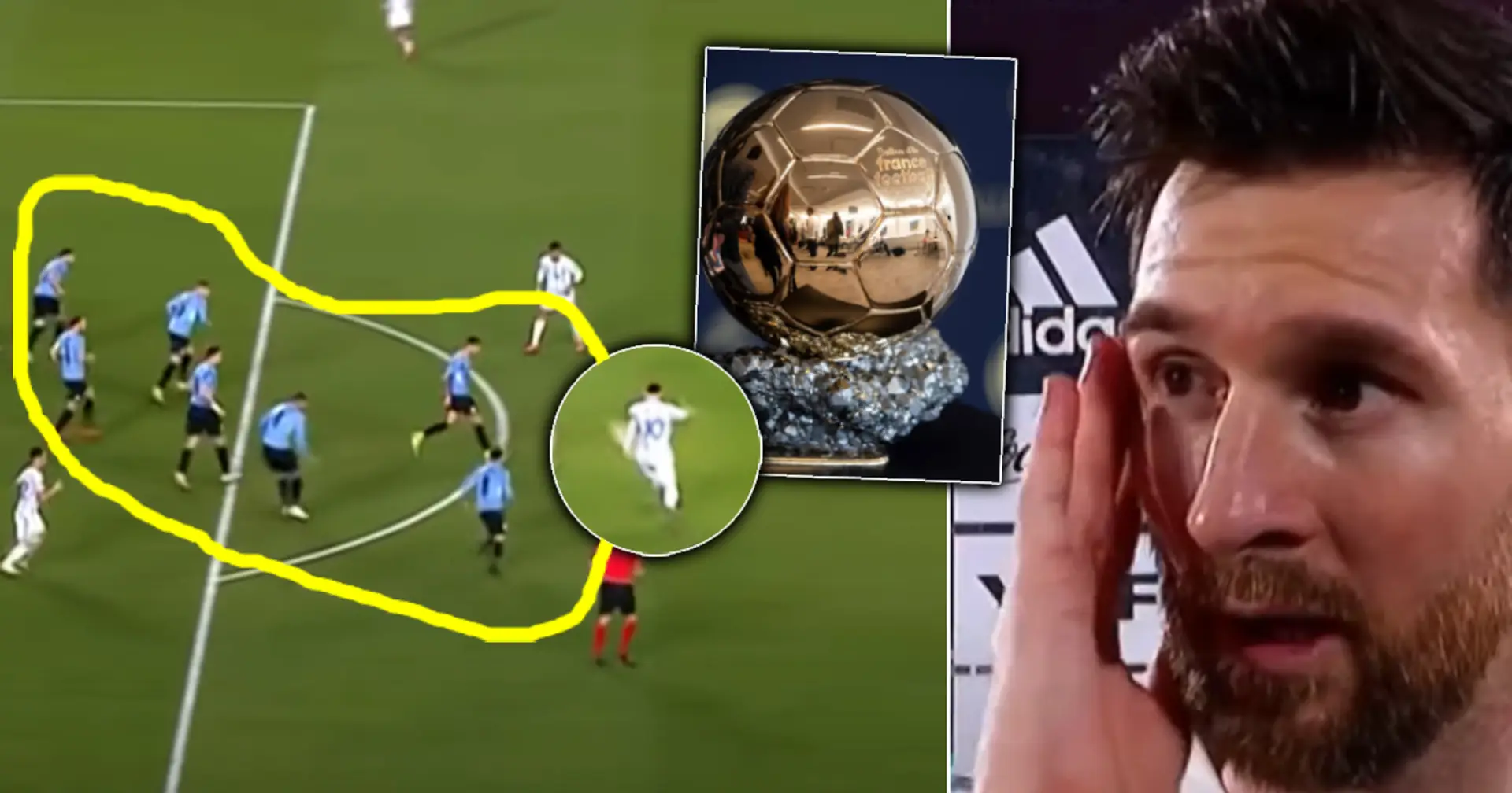 'El séptimo Balón de Oro está decidido': los fans creen que se acabó todo para los rivales de Messi después de lo que Leo le hizo a Uruguay
