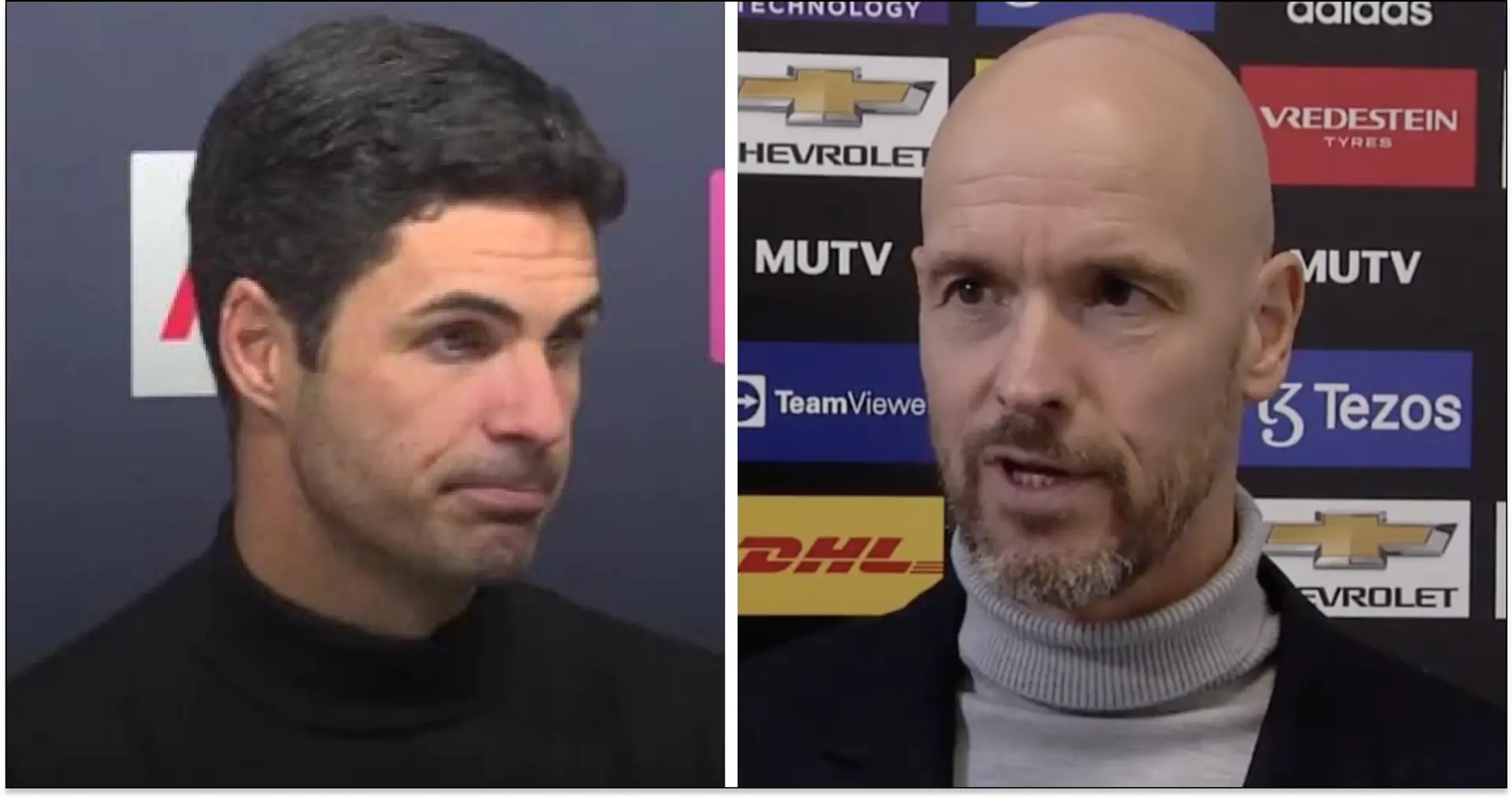 Ten Hag says Arteta 'best' manager in Premier League, insists he has 'good plan' to beat Arsenal
