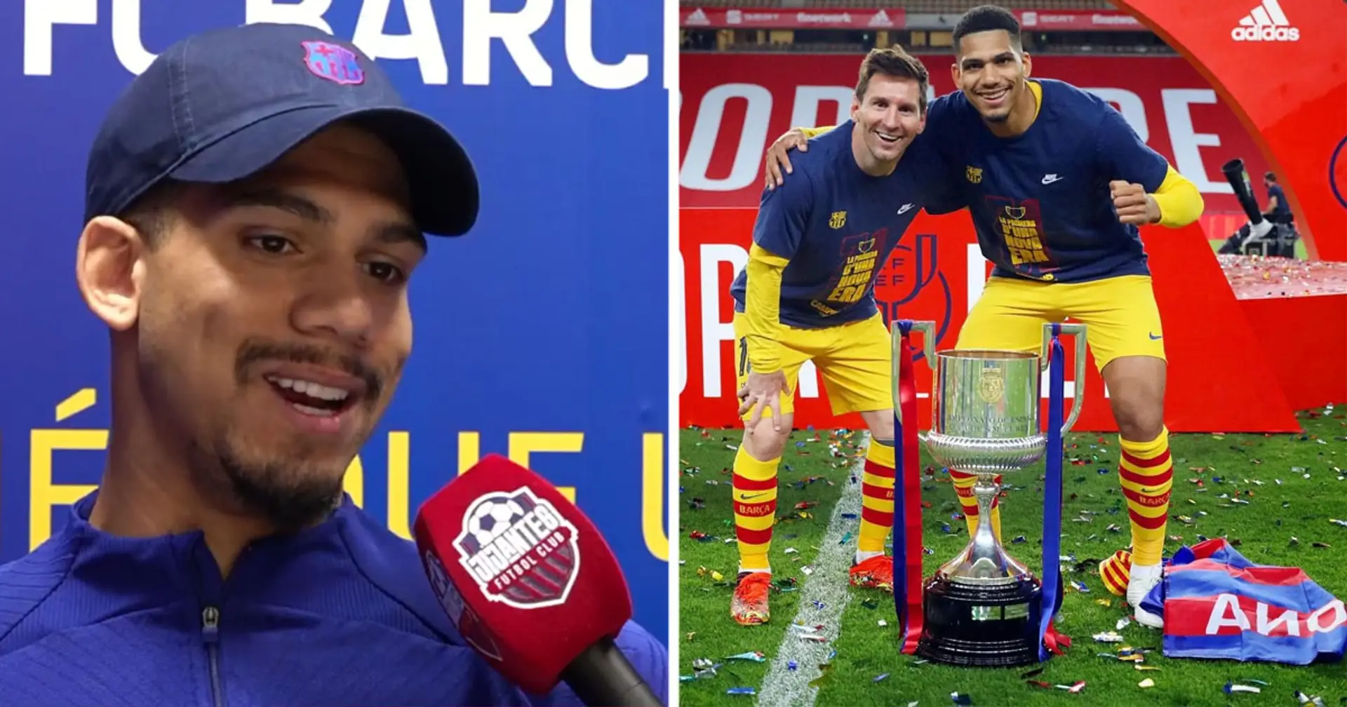 Messi and one Uruguayan — Ronald Araujo names 2 players he'd sign for Barca