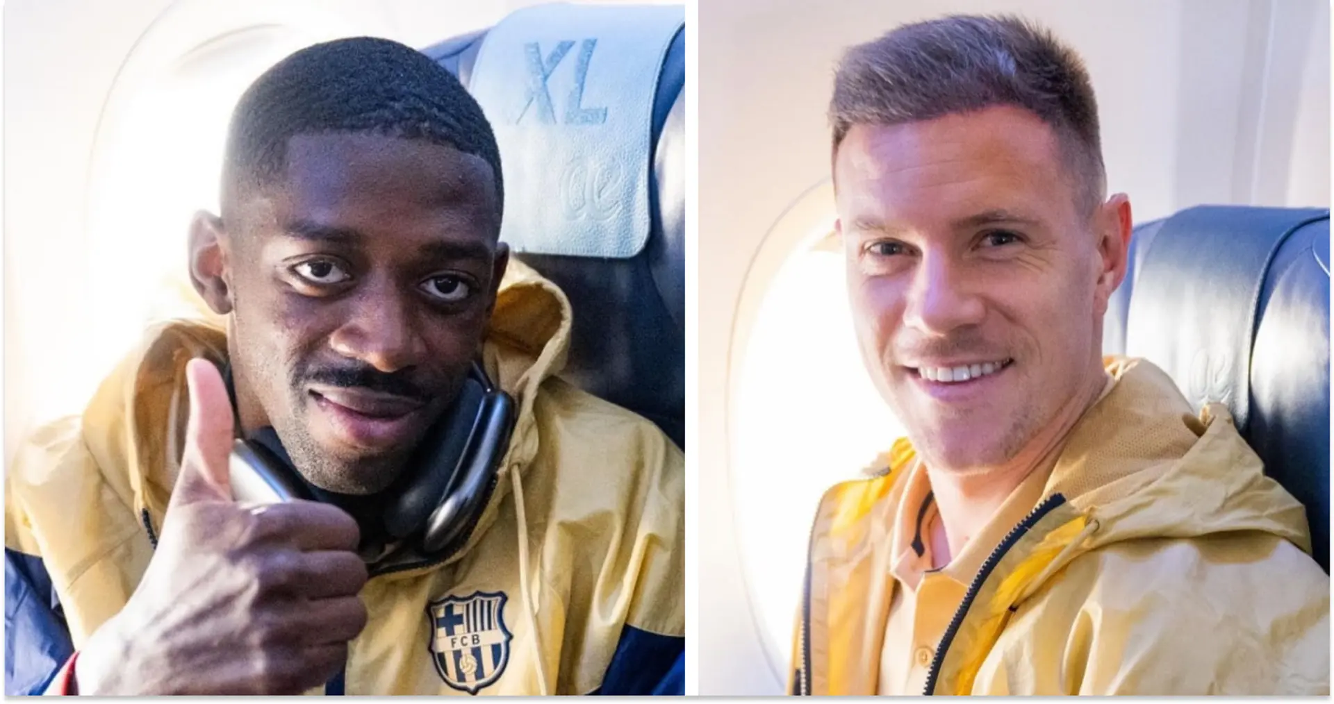 Barca players all smiles as they travel to Valencia to claim 3 important points