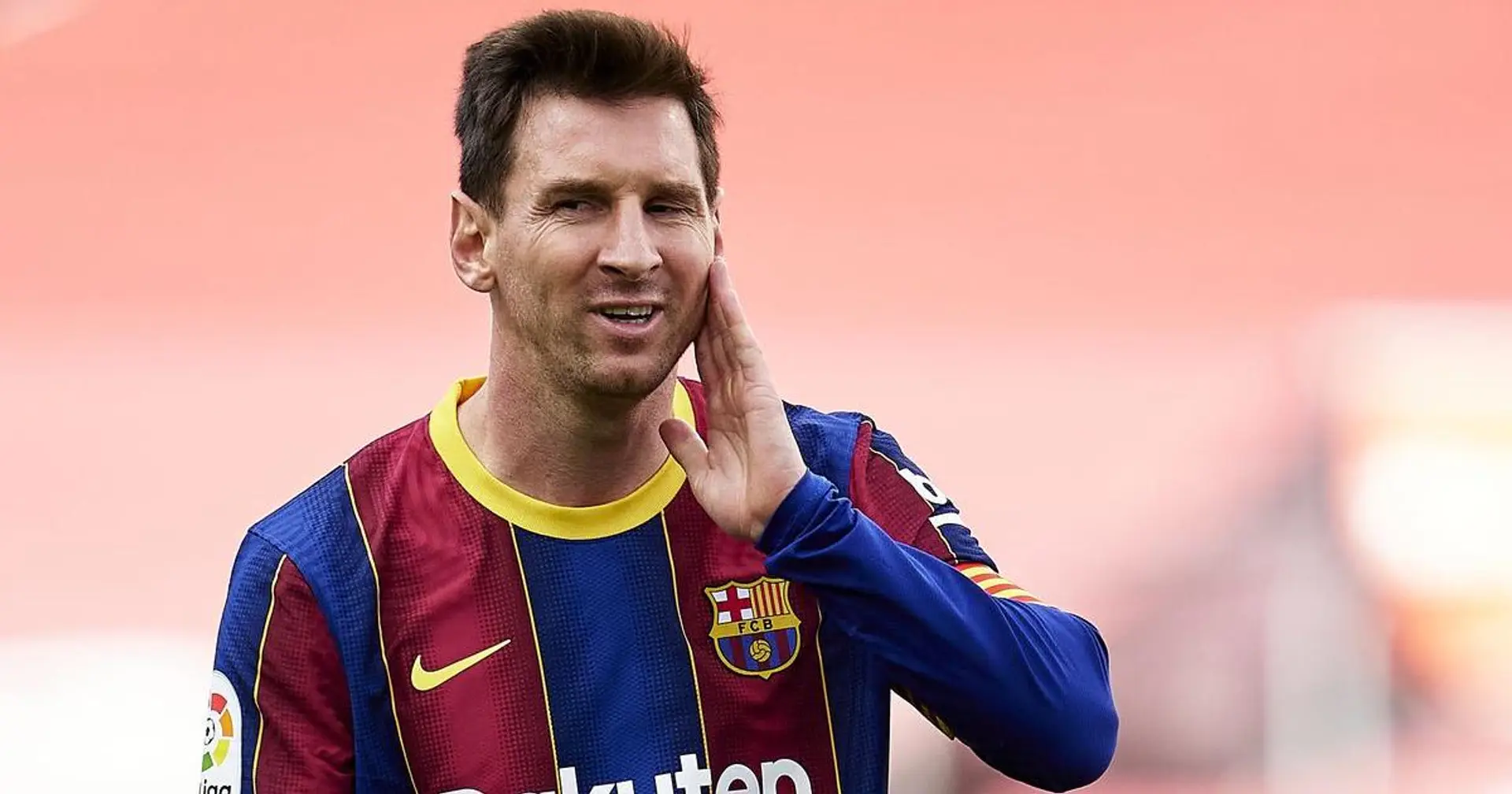 INFO FLASH: Messi décide de continuer au Barça (fiabilité: 5 étoiles)
