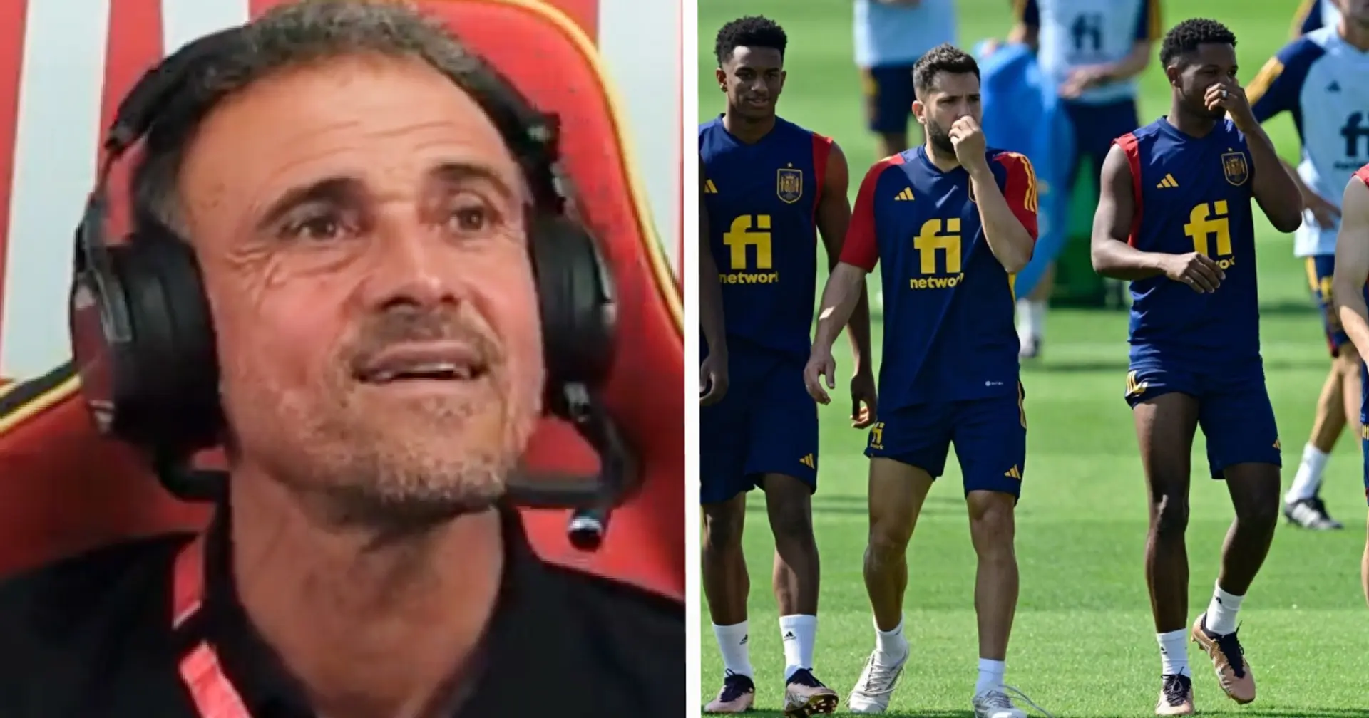 One Barca player spotted training overtime for Spain at World Cup