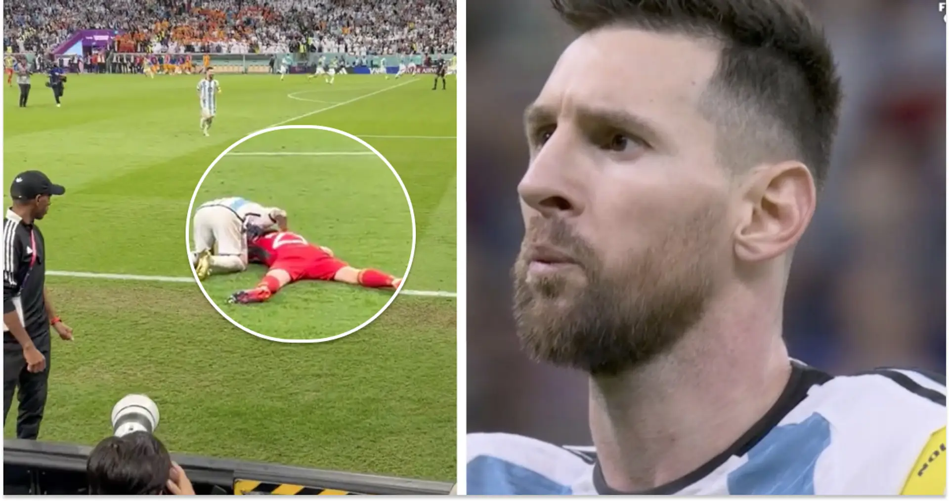 La reacción inmediata de Messi después de la tanda de penaltis: otra cosa que le hace el GOAT