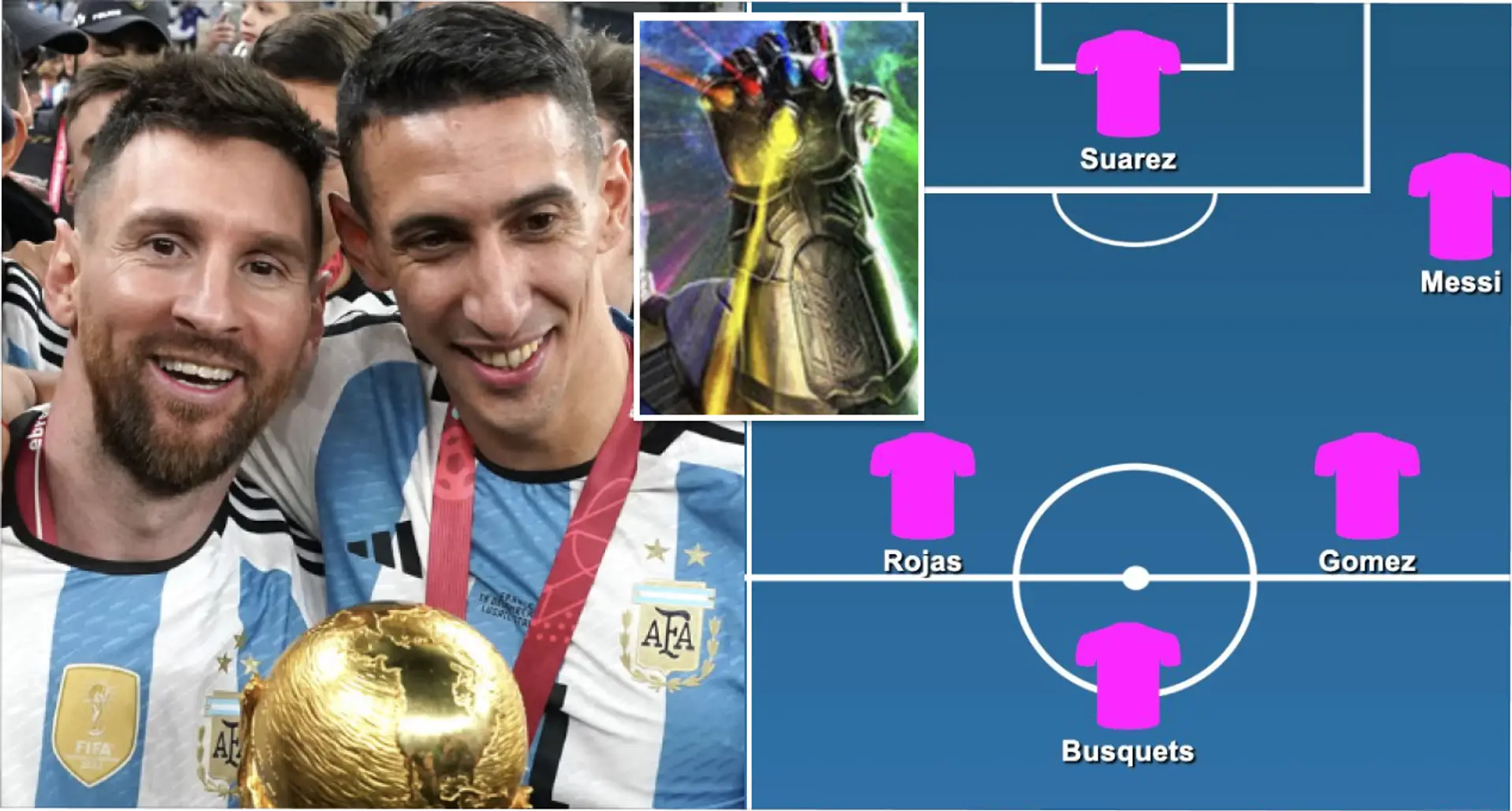 El XI potencial del Inter Miami con 4 leyendas del Barça y Di María: mostrado