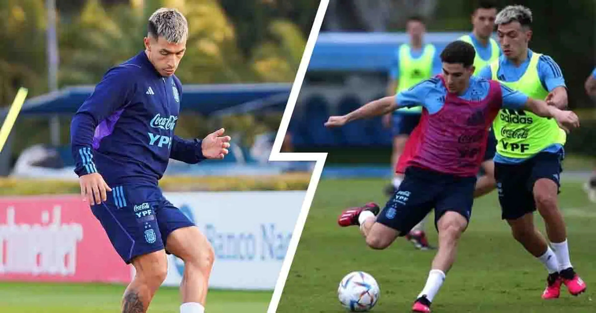 Four best pics of Licha Martinez training with Argentina after recovering from injury
