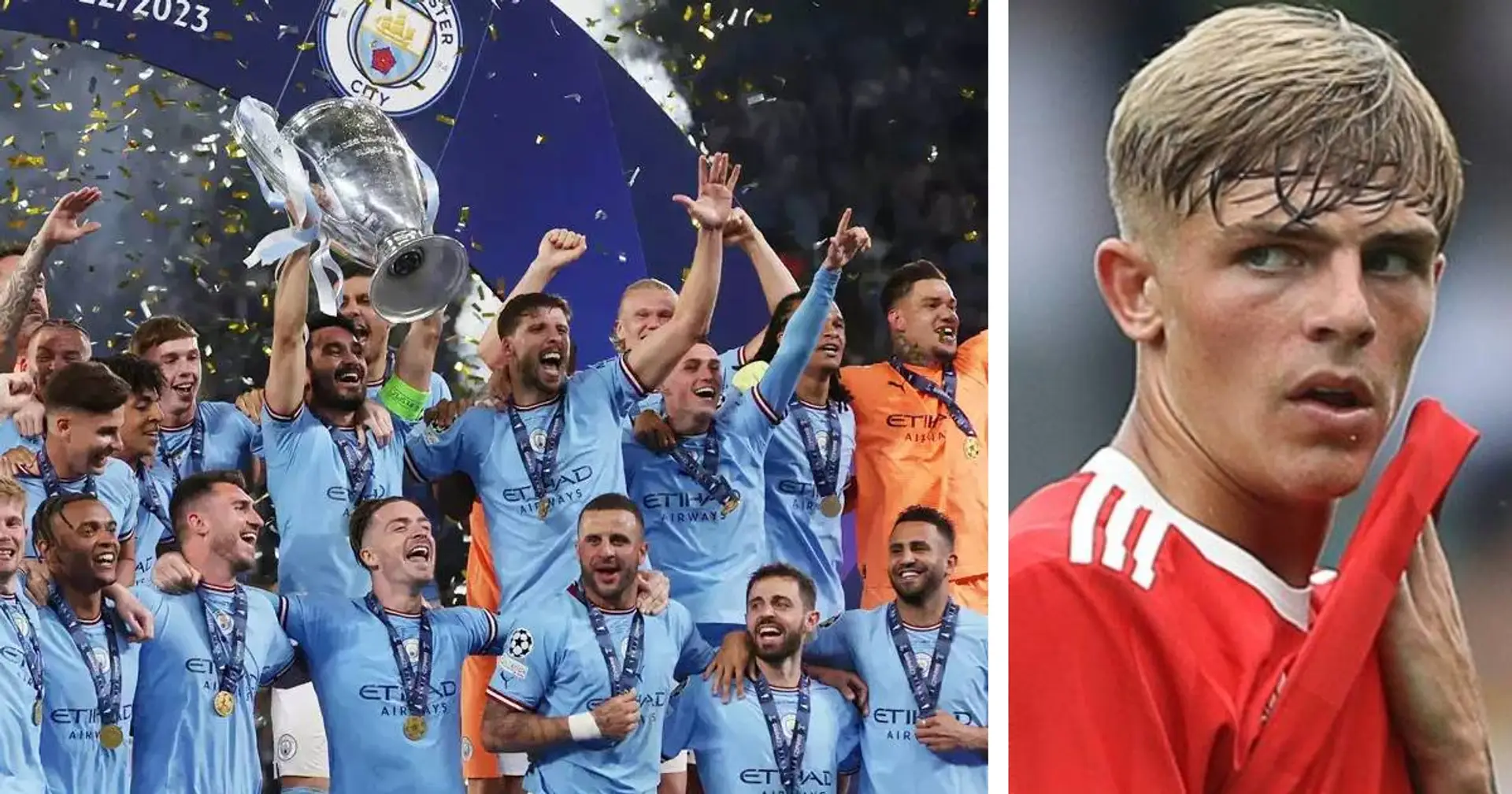 'Sloppy seconds': Brandon Williams aims brutal dig at Man City after their treble win