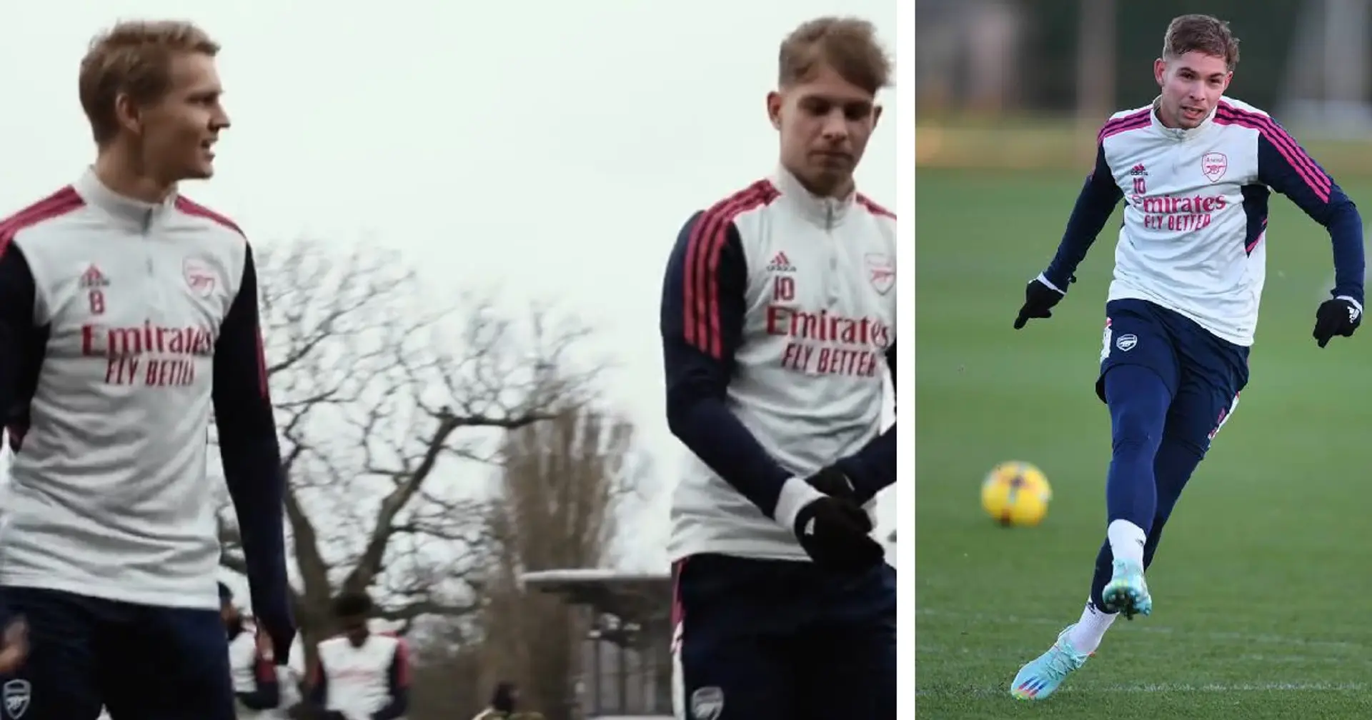 Smith Rowe returns to training, first words revealed - it's about Odegaard