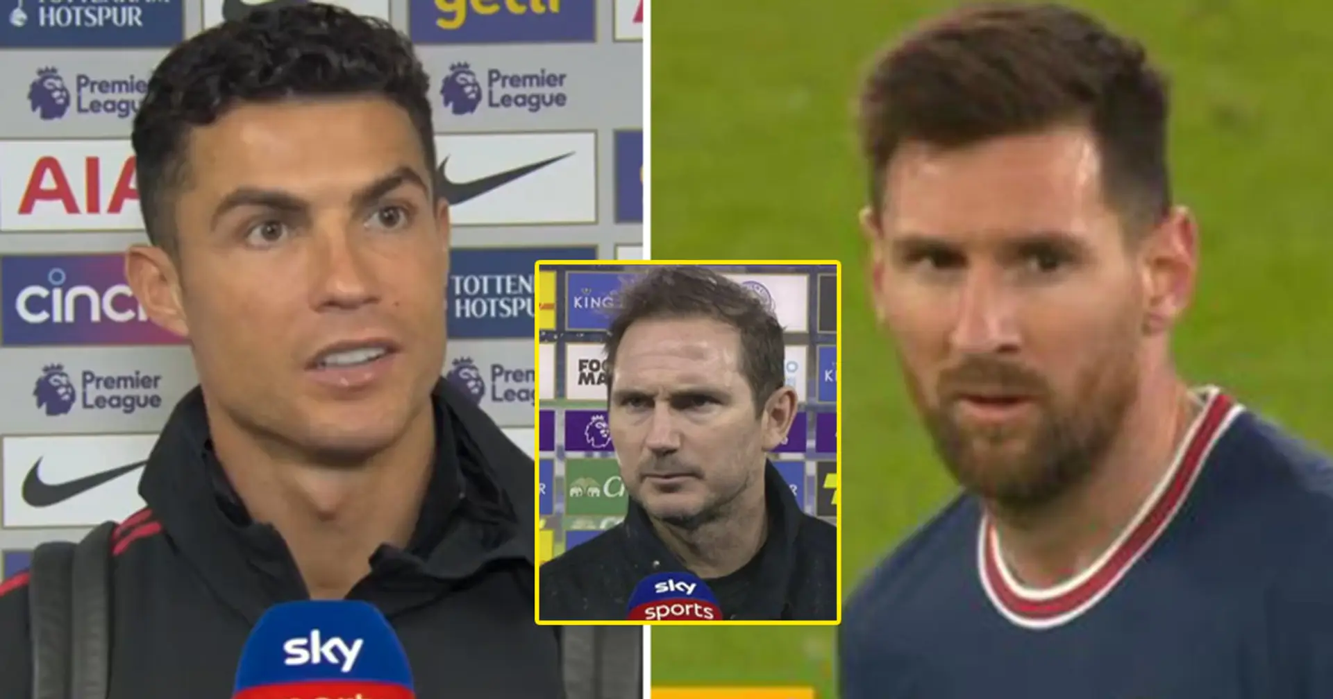 Lampard fait une déclaration surprenante lorsqu'on lui a demandé de choisir le meilleur entre Messi et Ronaldo