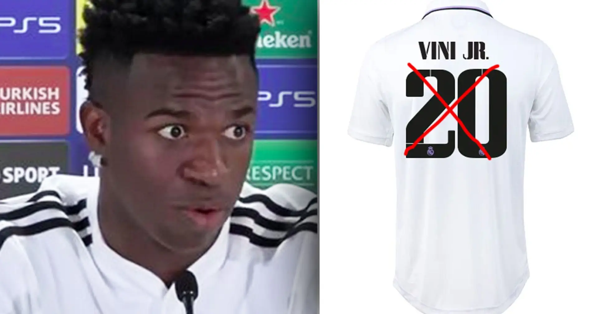 Vinicius Junior 'set to inherit' legendary shirt number next season