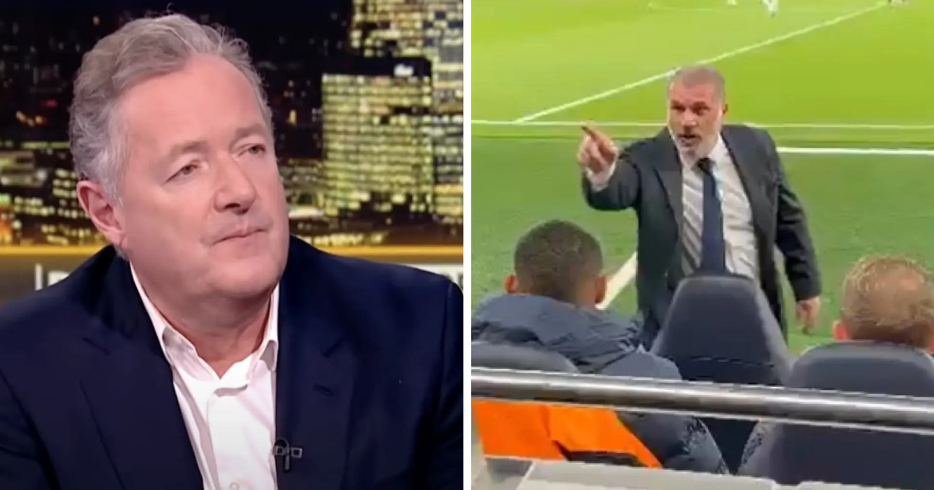 'I’m ashamed more than usual of Tottenham fans': Piers Morgan reacts to Postecoglou's confrontation with Spurs fan