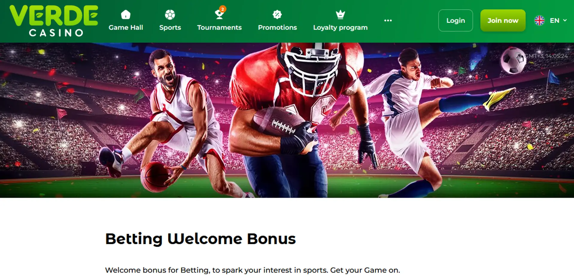 Verde Sportsbook Bonuses Overview