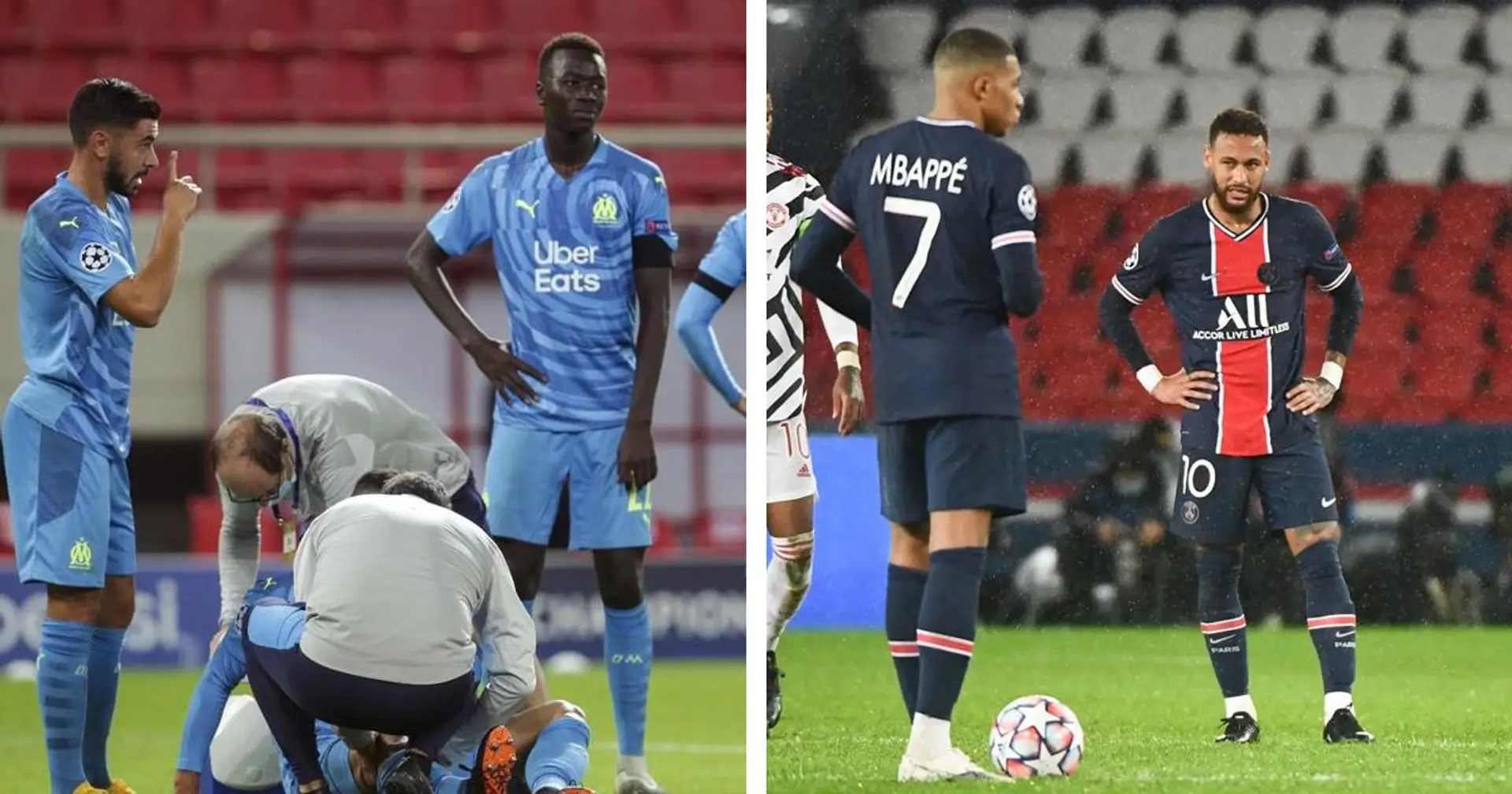 3 clubs, 1 seul point: Retour sur les mauvais résultats en 1ere journée des clubs français en Ligue des Champions