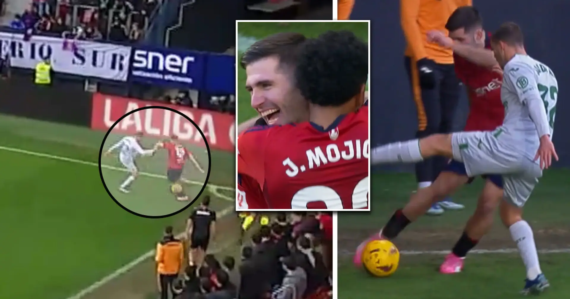 LaLiga player scores unbelievable goal from impossible angle to beat Mason Greenwood and Getafe  