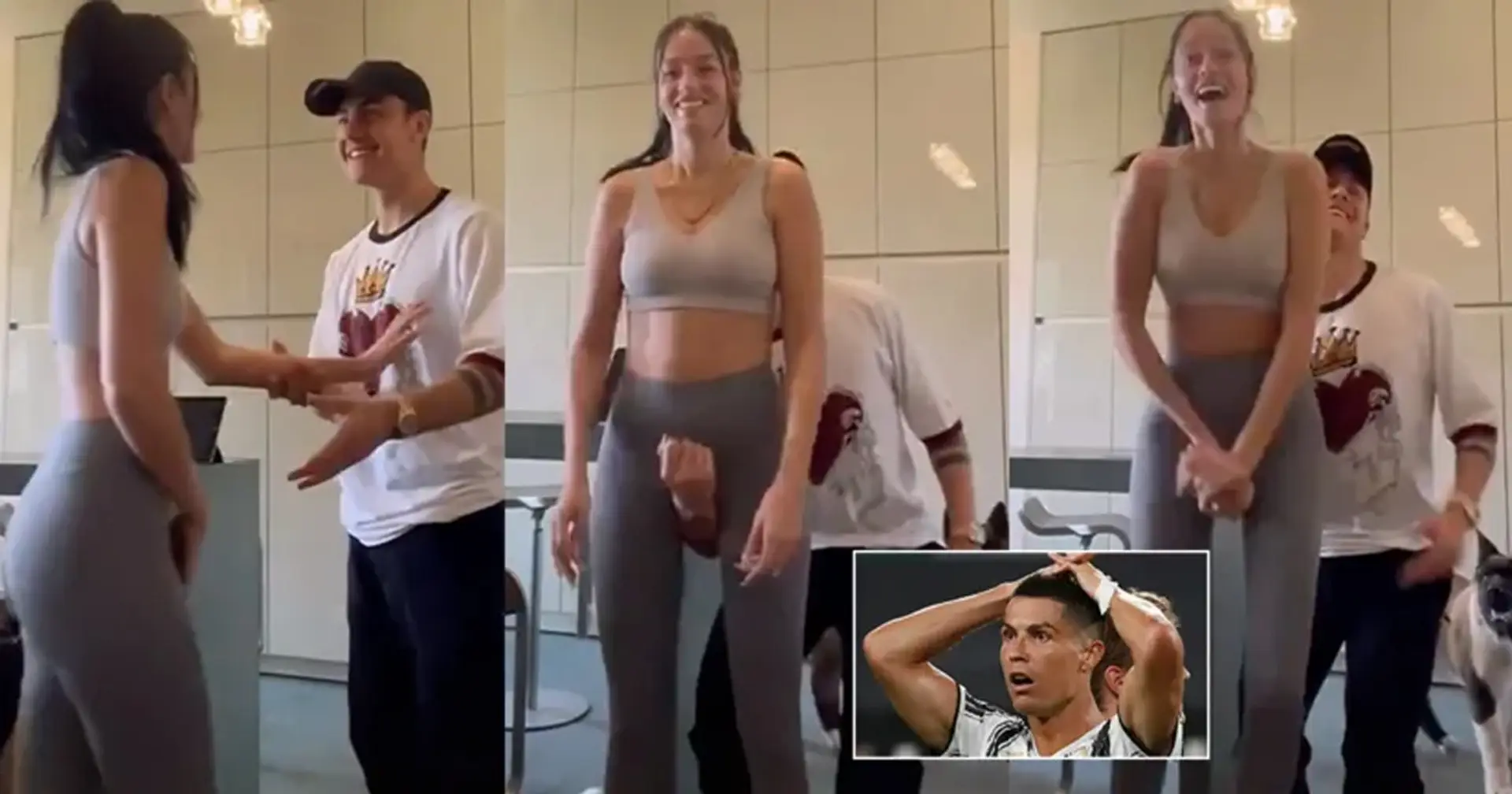 Paolo Dybala y su novia cargan un video 'inapropiado' de Crotch Lift, y TikTok lo elimina de inmediato