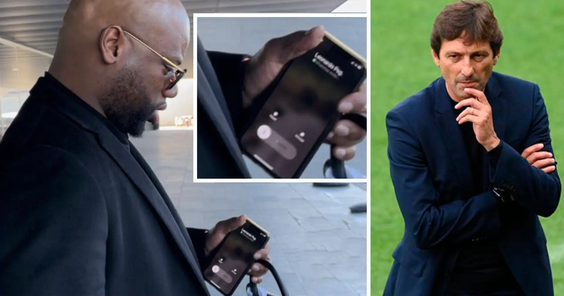 Captured on camera: Dembele's agent receives call from PSG's sporting director
