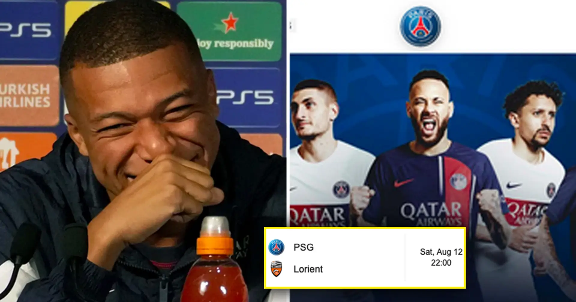 PSG delete Mbappe from website home page, make decision on his Ligue 1 participation