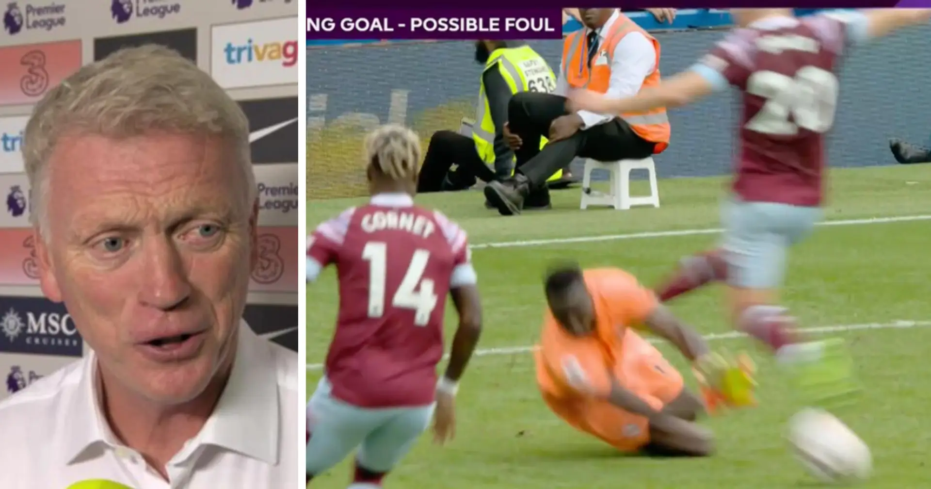 Moyes says Mendy faked injury, slams 'scandalous, rotten' VAR call to disallow West Ham goal