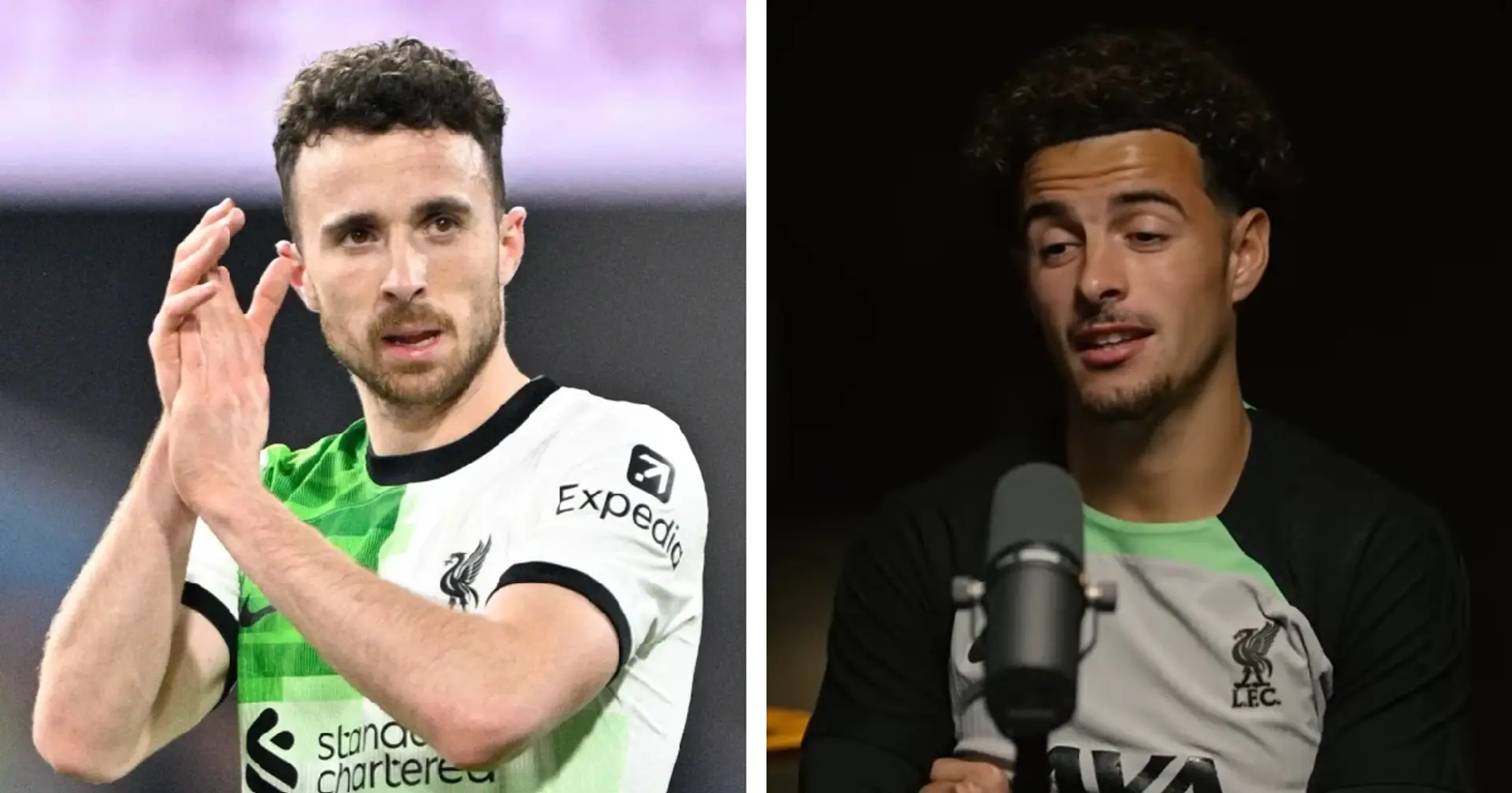 'Only Jots could do that!': Curtis Jones reveals nickname he has for Diogo Jota