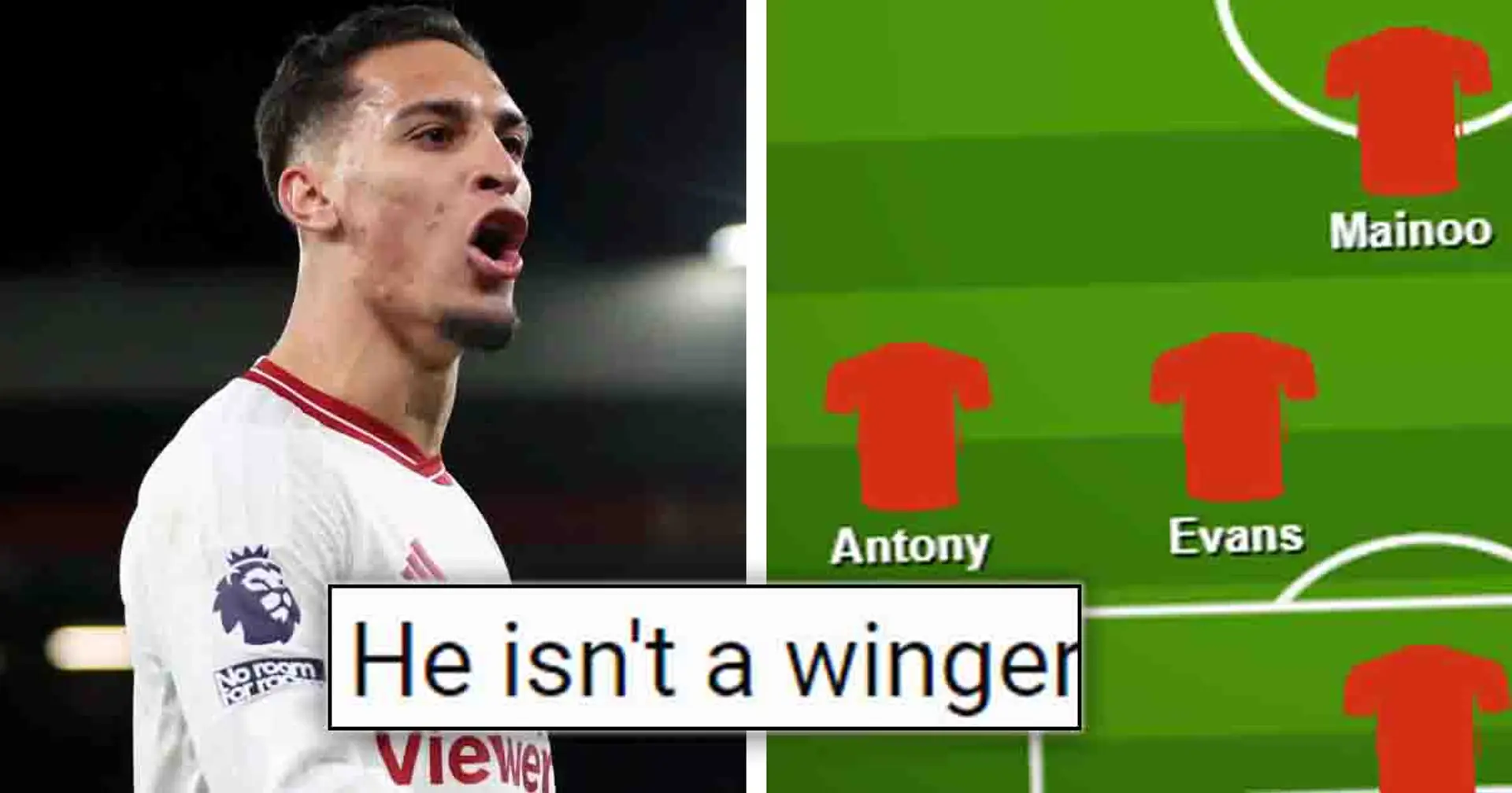 'Simplify his game': Some Man United fans suggest new positions for Antony after West Ham clash