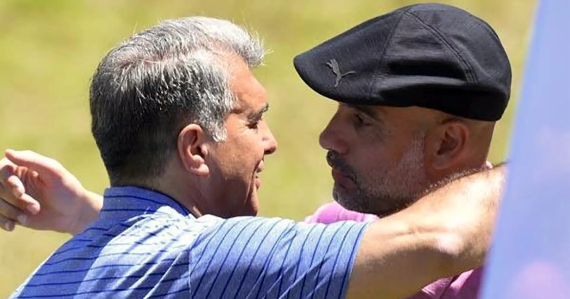 Laporta meets Guardiola to play golf together, Koeman not present