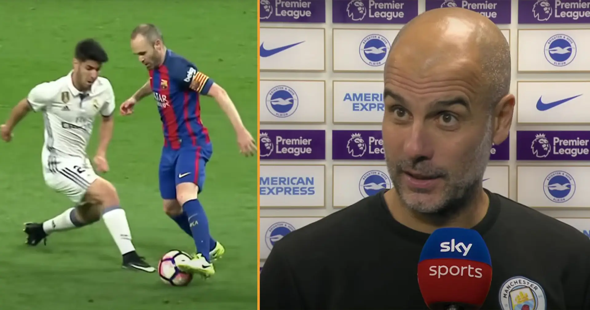 Guardiola: 'Iniesta was already a good footballer in mother's womb'
