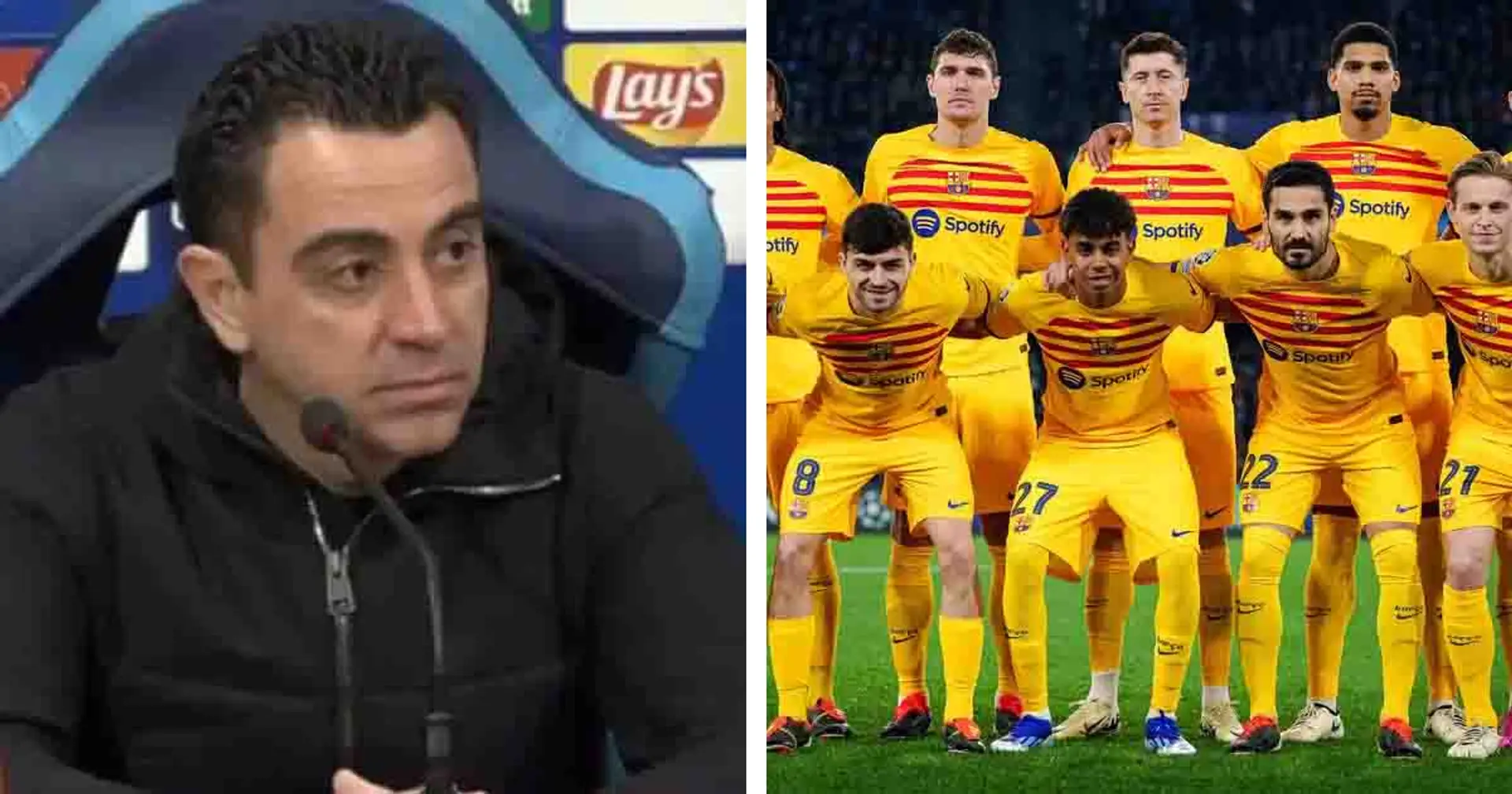 'Only lost a few balls': Xavi names one Barca star who impressed him vs Napoli