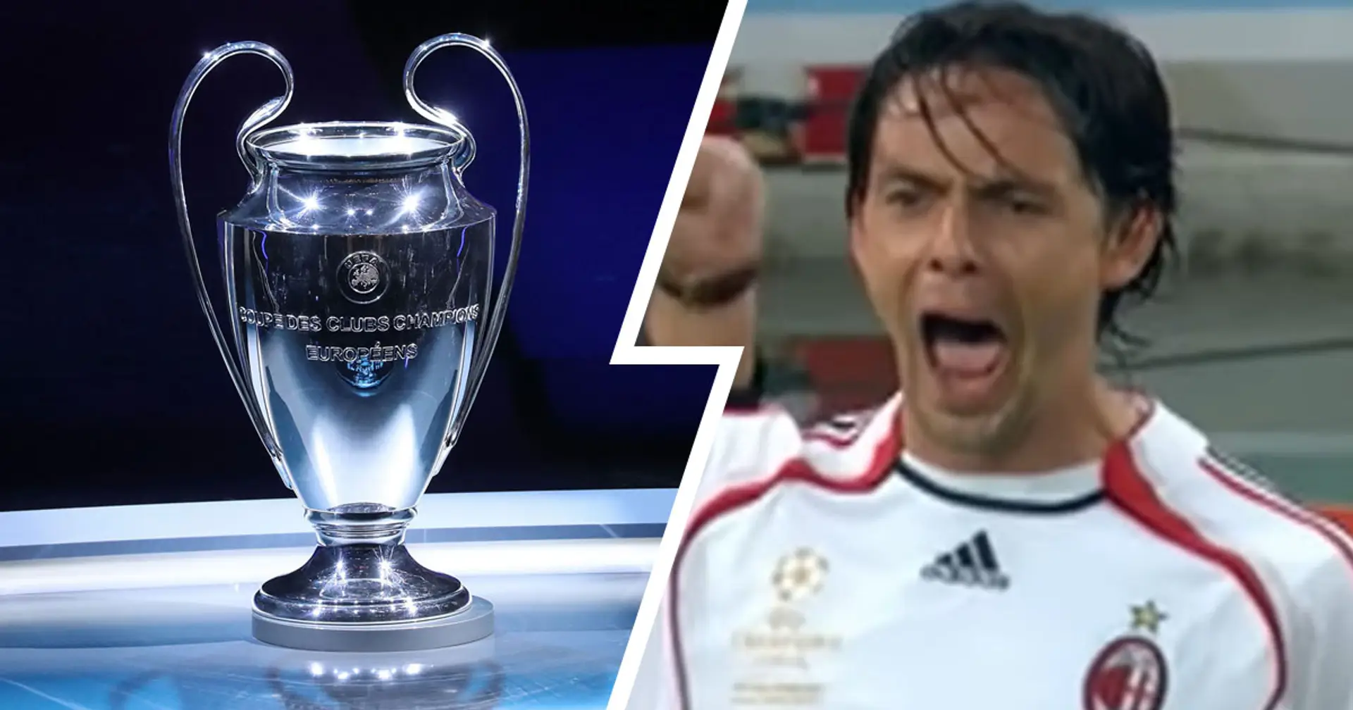Il Milan carica i tifosi in vista del debutto in Champions con il Liverpool: i 10 migliori gol di Inzaghi in Europa