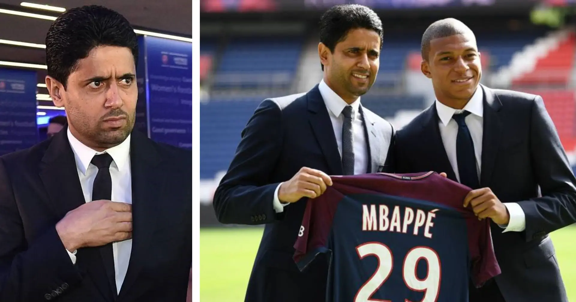 Al Khelaifi, presidente del PSG: 'Mbappé se va a quedar en París, nunca lo vamos a vender y nunca se irá gratis'