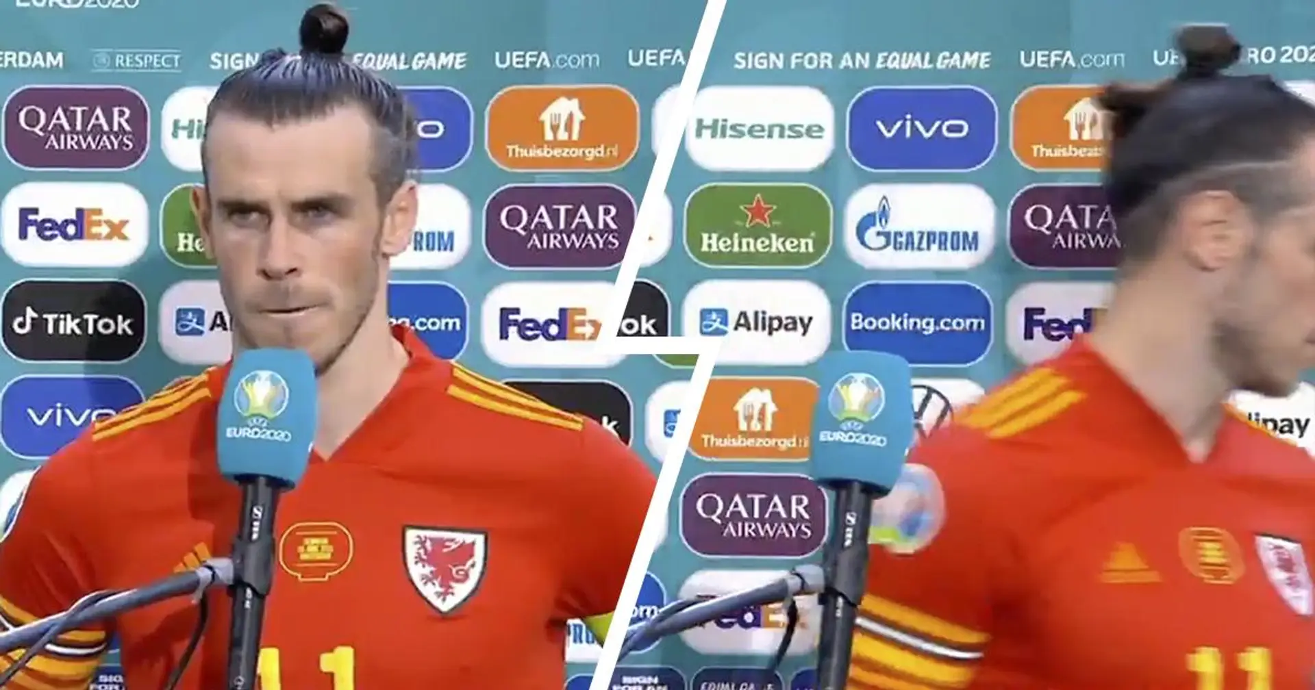 Bale sort de la zone mixte suite à une question sur sa retraite du Pays de Galles (vidéo)