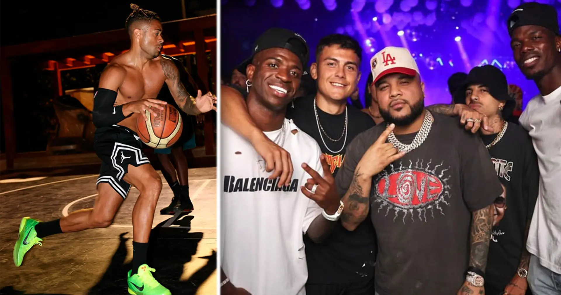 Vinicius meets Pogba and 10 more best pics of Real Madrid players on holiday