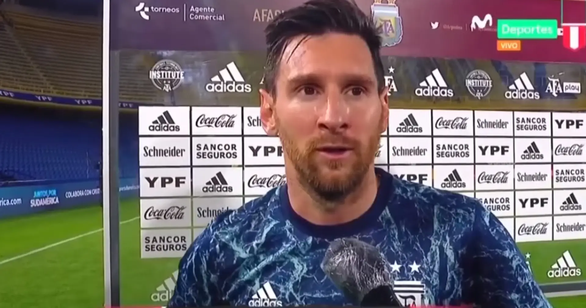 Messi: 'Necesitábamos darle una alegría a los argentinos en un momento complicado'