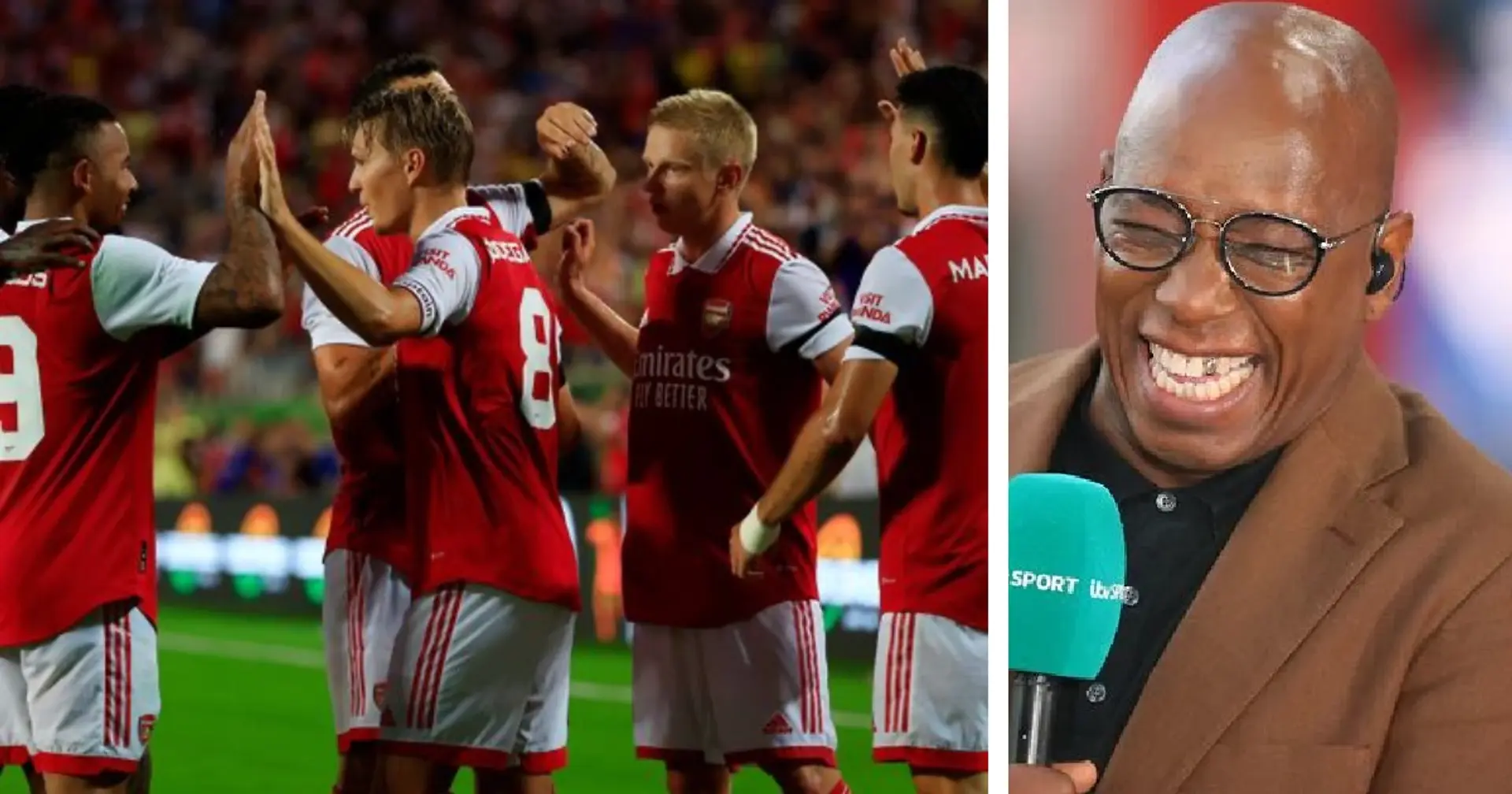 Ian Wright makes surprise choice as Arsenal's best passer - it's a defender  
