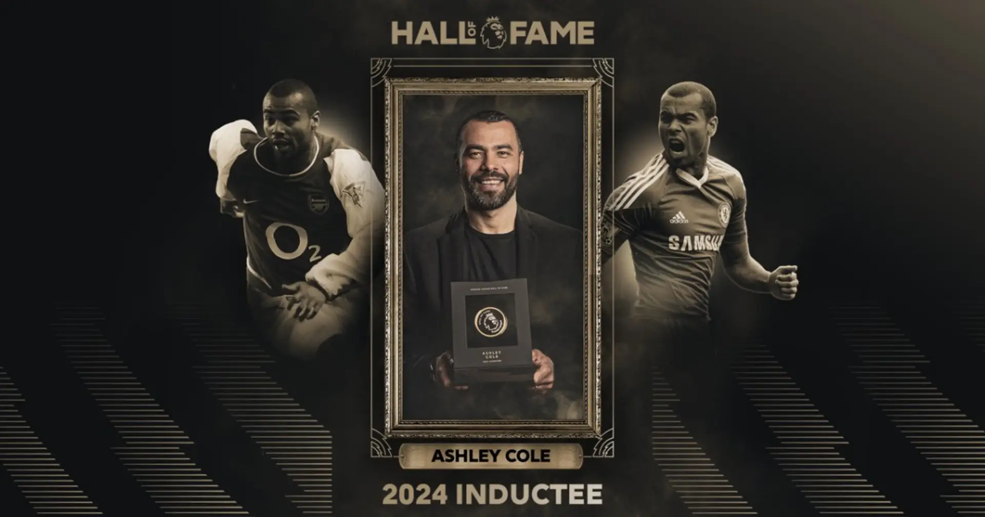 Ashley Cole inducted into Premier League Hall of Fame