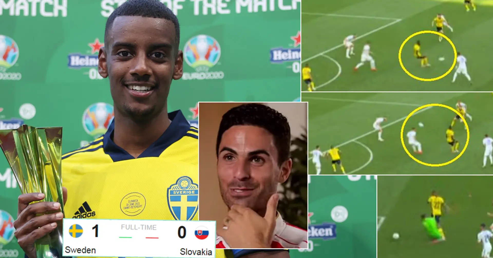 'Ideal Laca replacement': fans gush over Alexander Isak after masterclass v Slovakia