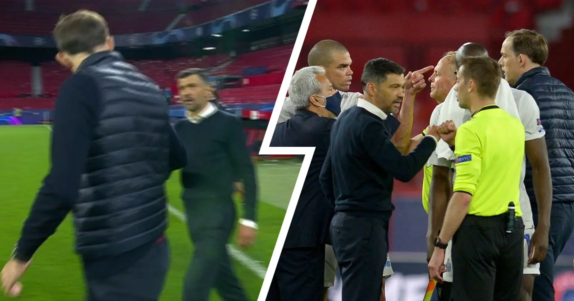 Tuchel allegedly told Porto boss to 'f*** off' before post-game bust-up between teams