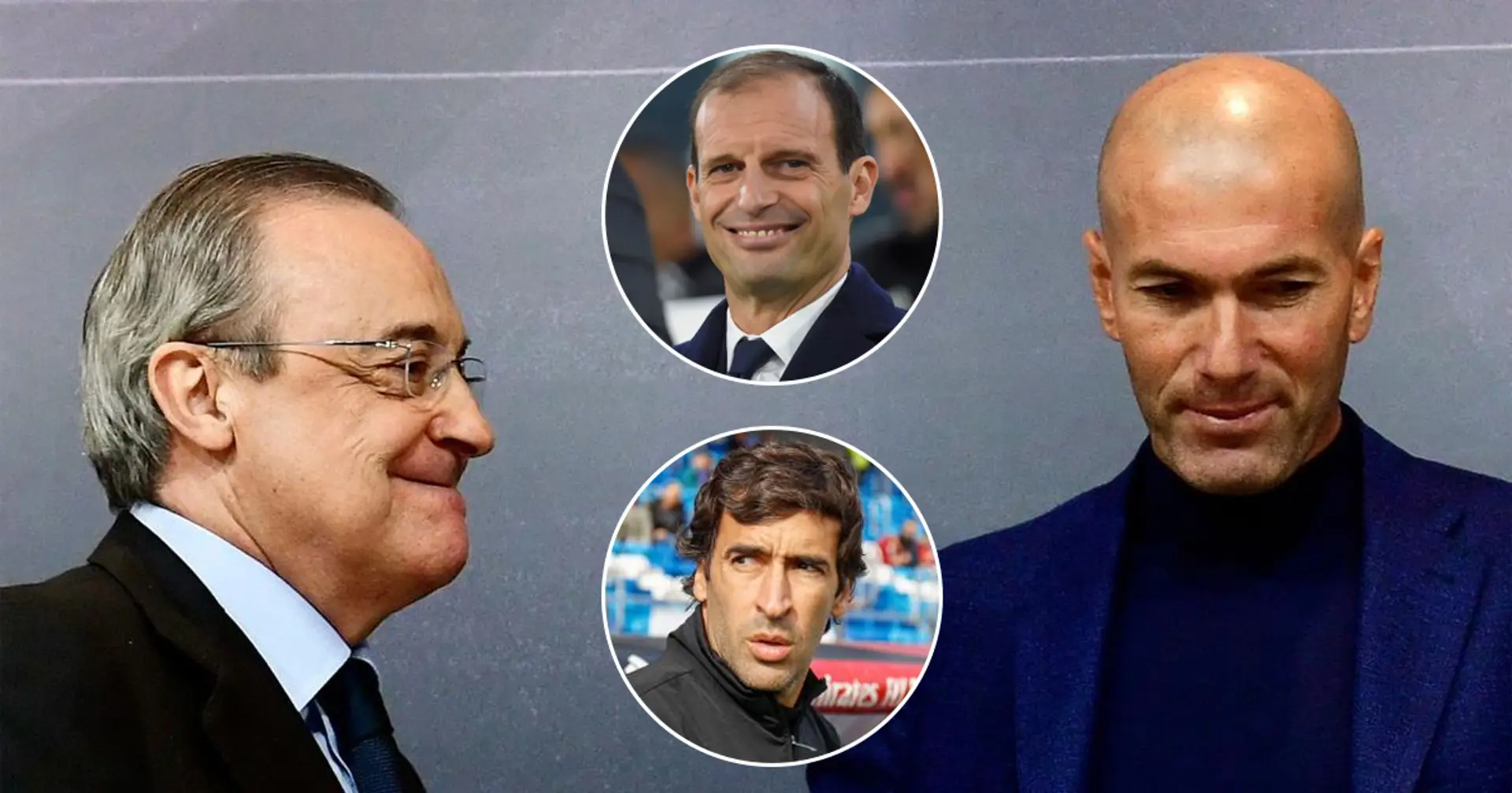 Florentino no despedirá a Zidane; Allegri y Raúl 'principales opciones' si el francés renuncia (fiabilidad: 5 estrellas)