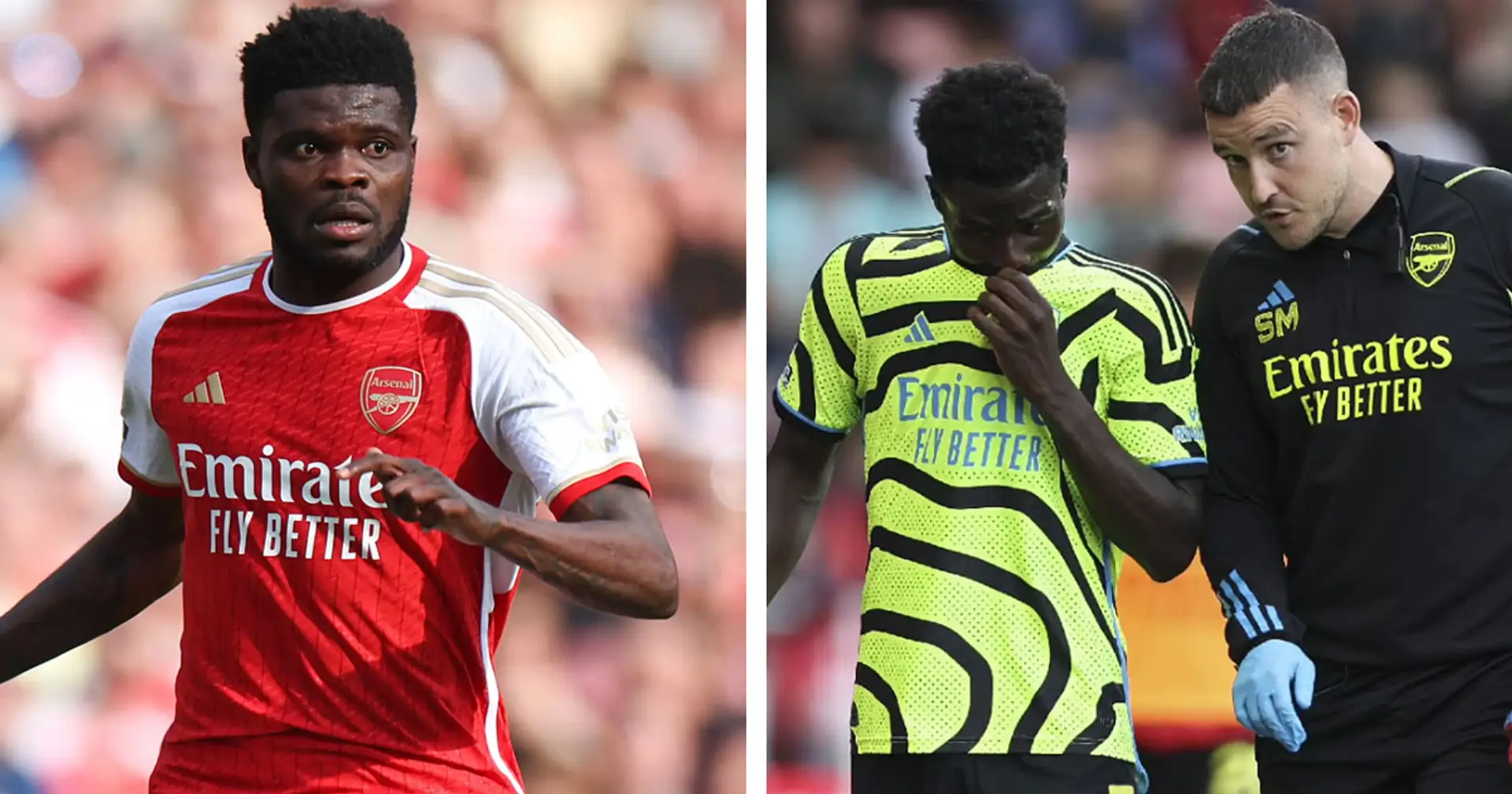 Saka, Partey & more: Arsenal injury roundup and potential return dates