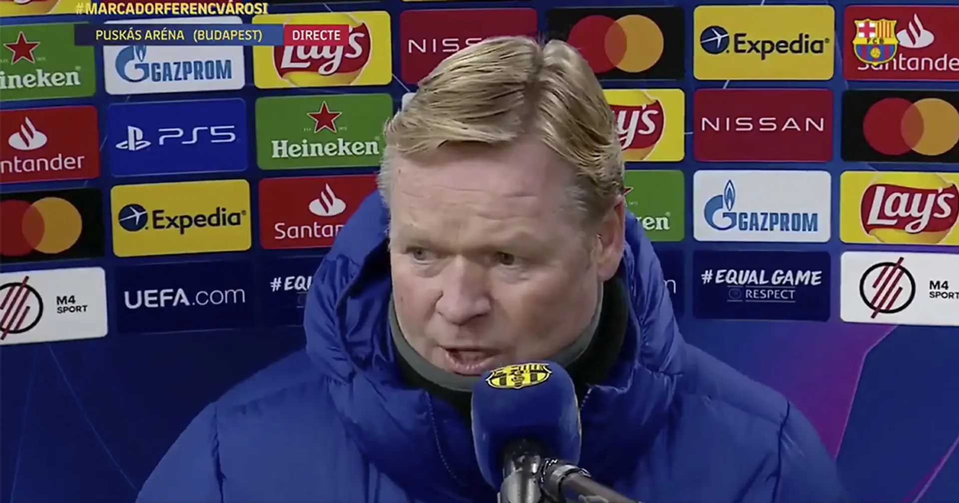 Koeman: 'We can still improve a lot, especially in defence'