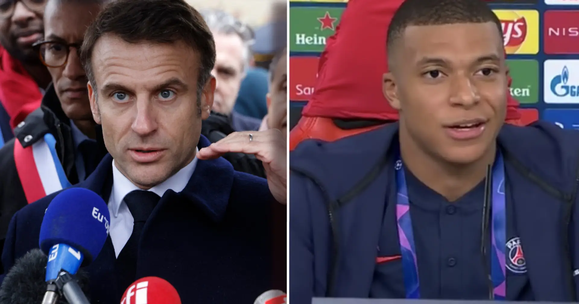France president Macron: 'I met Mbappe's father last week and asked him'