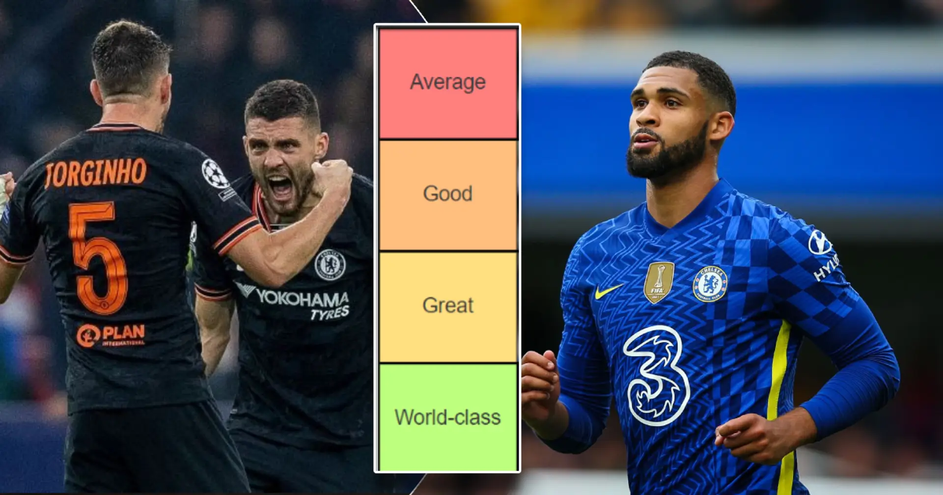 Ranking Chelsea midfielders from average to world-class