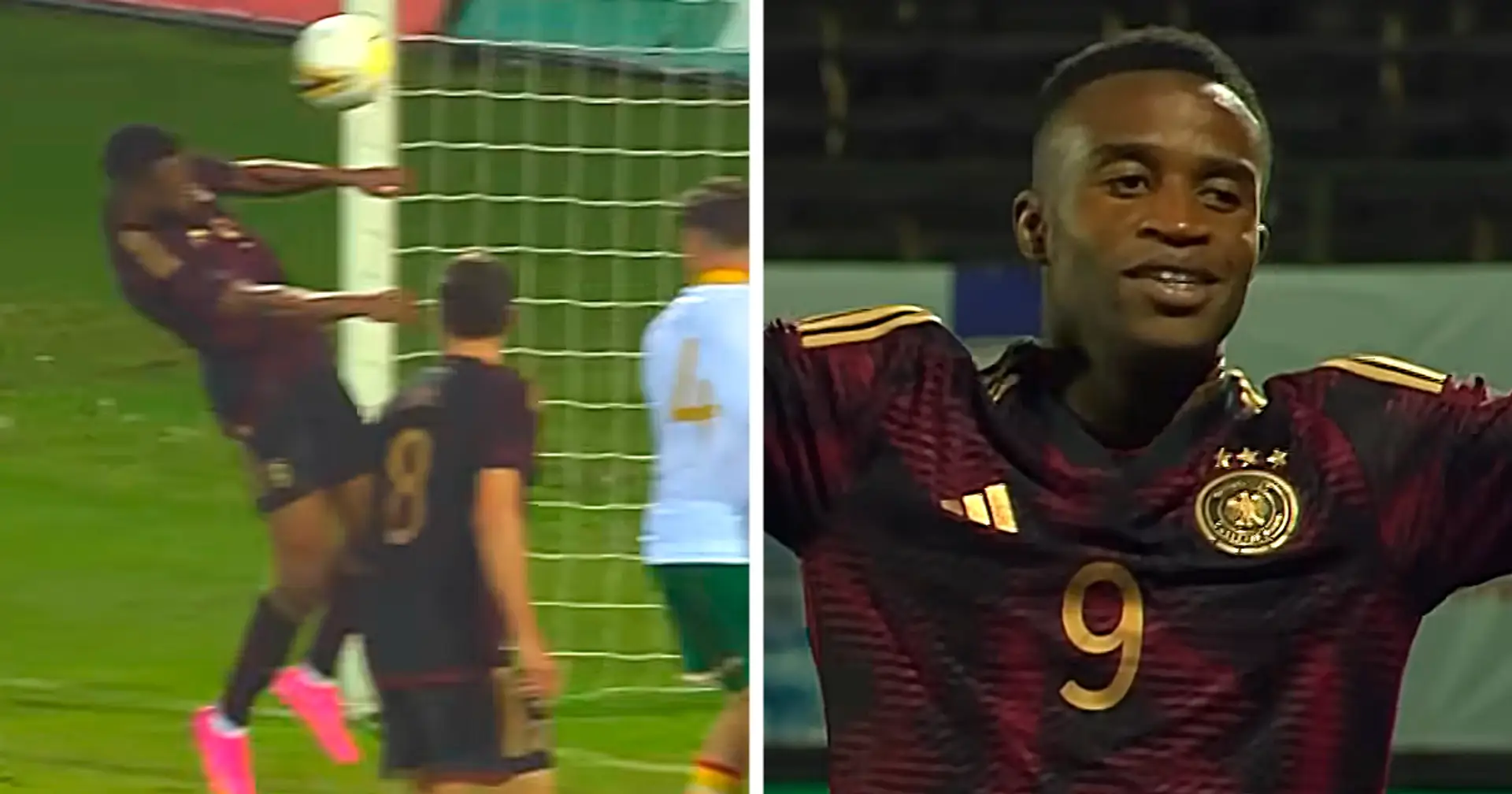 Der Junge braucht nur Vertrauen: Youssoufa Moukoko erzielte in den letzten 2 Spielen für die U21-DFB-Team 5 Tore 