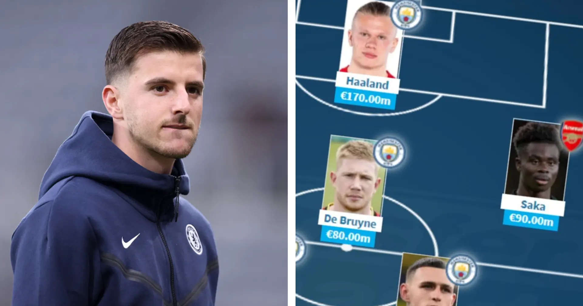 Just one Chelsea player included in most valuable Premier League XI after update - not Mount