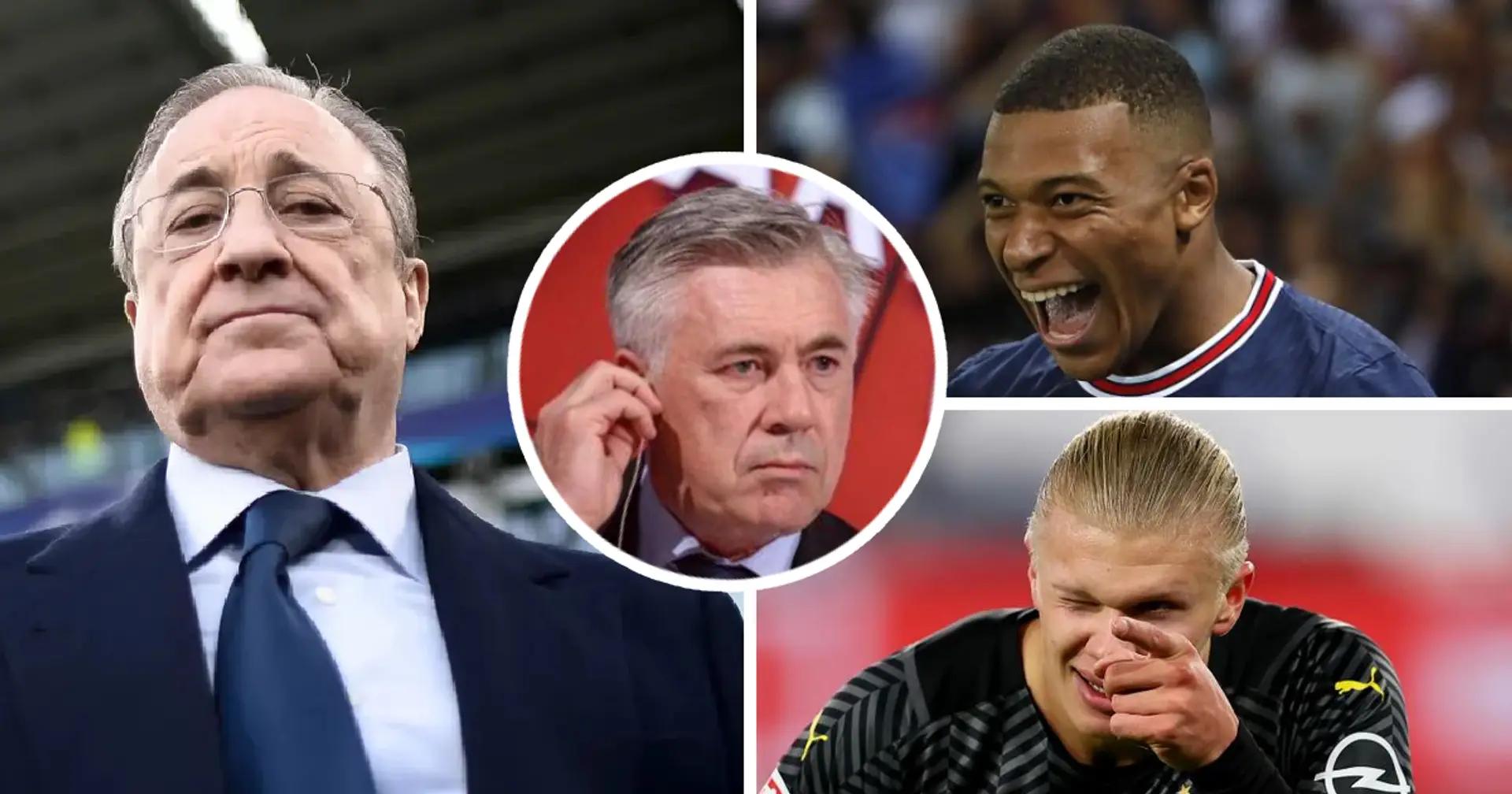 Ancelotti says Perez has 'big plans for July', mentions Haaland, Mbappe